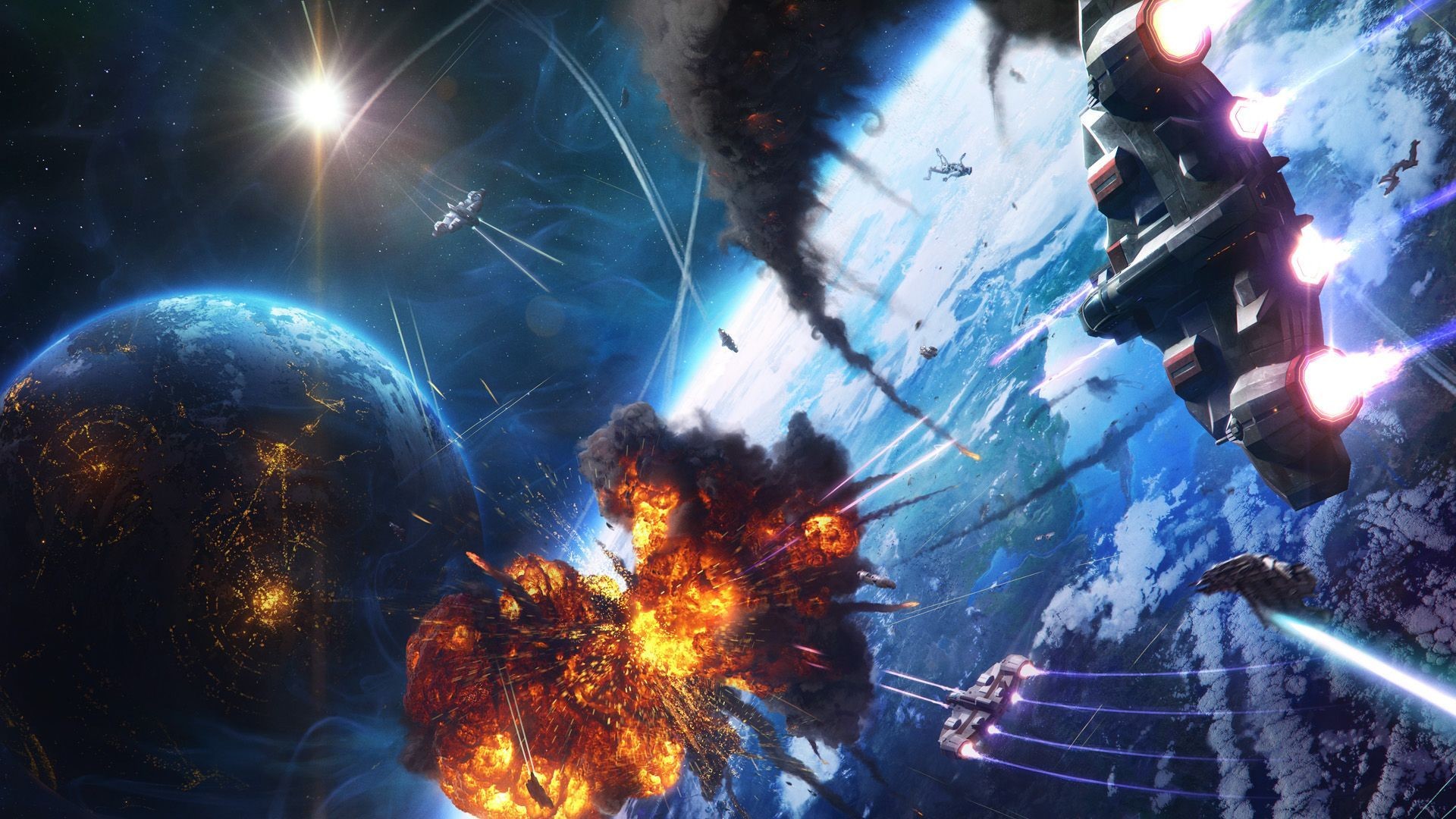 Space Battle Wallpaper (67+ images)