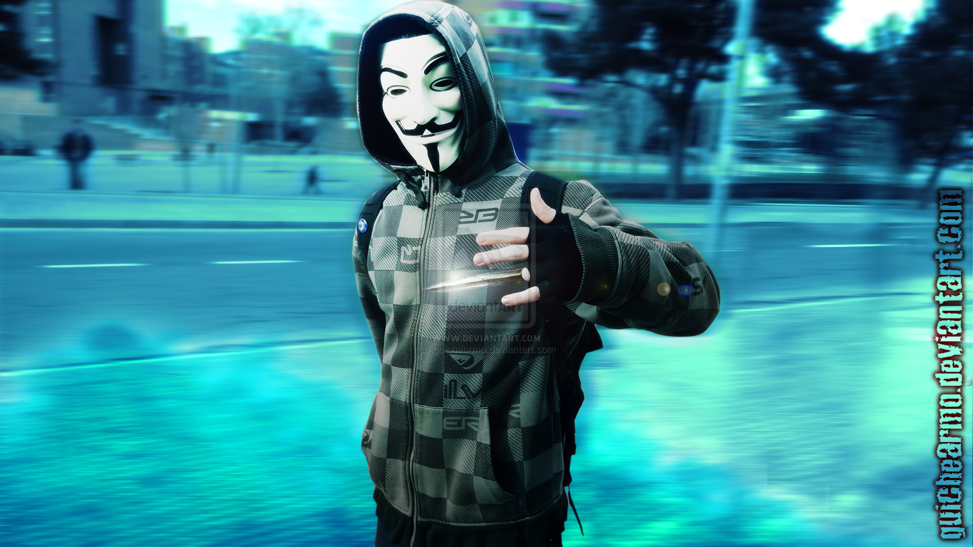 Gambar Anonymous Smoke Hd Silvy Gambar