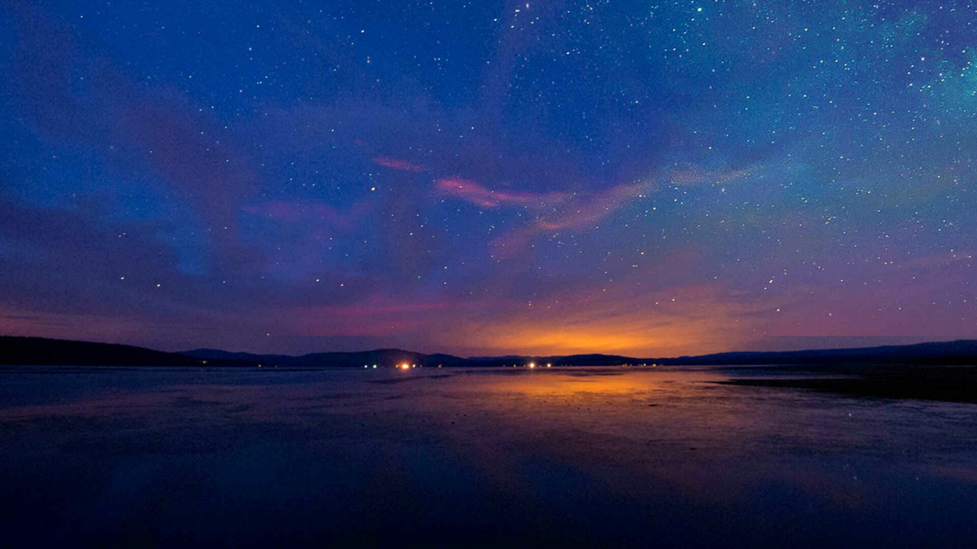 Starry Night Sky Desktop Wallpaper (74+ images)