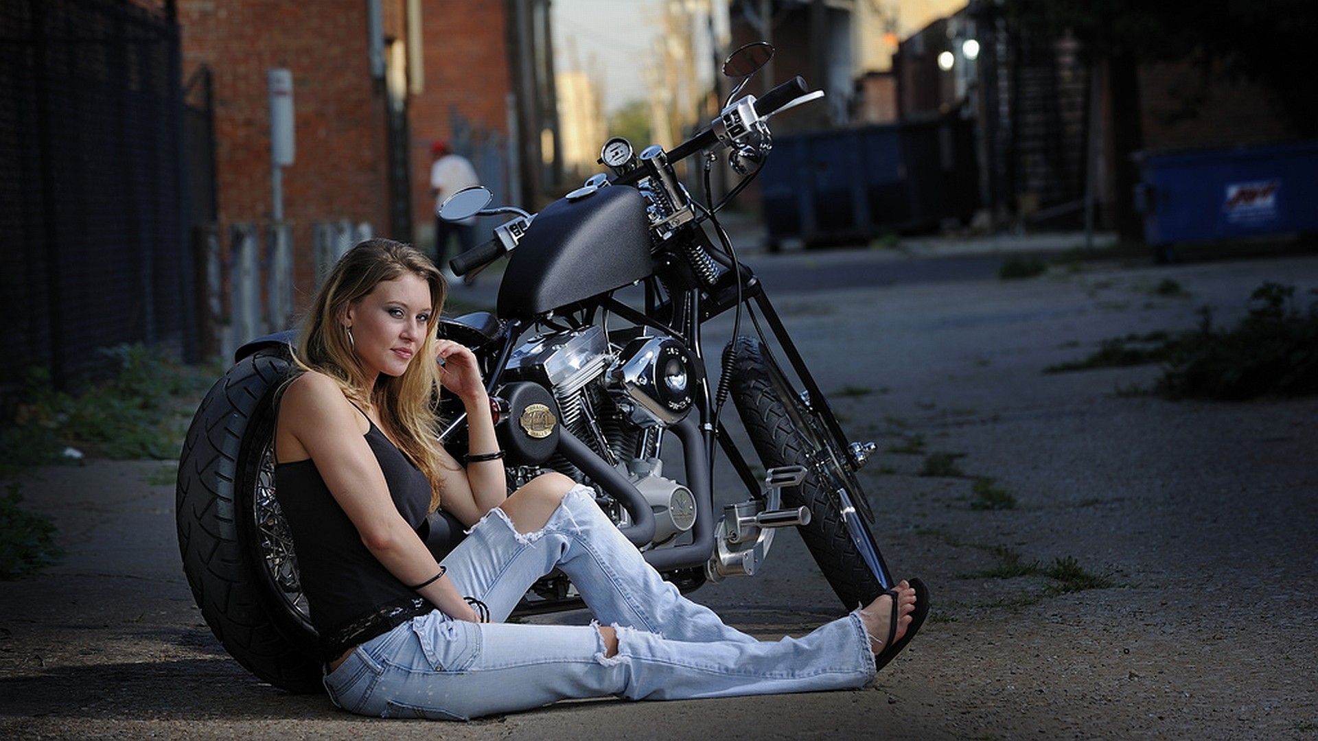 Motorcycle Girl Wallpaper (68+ images)