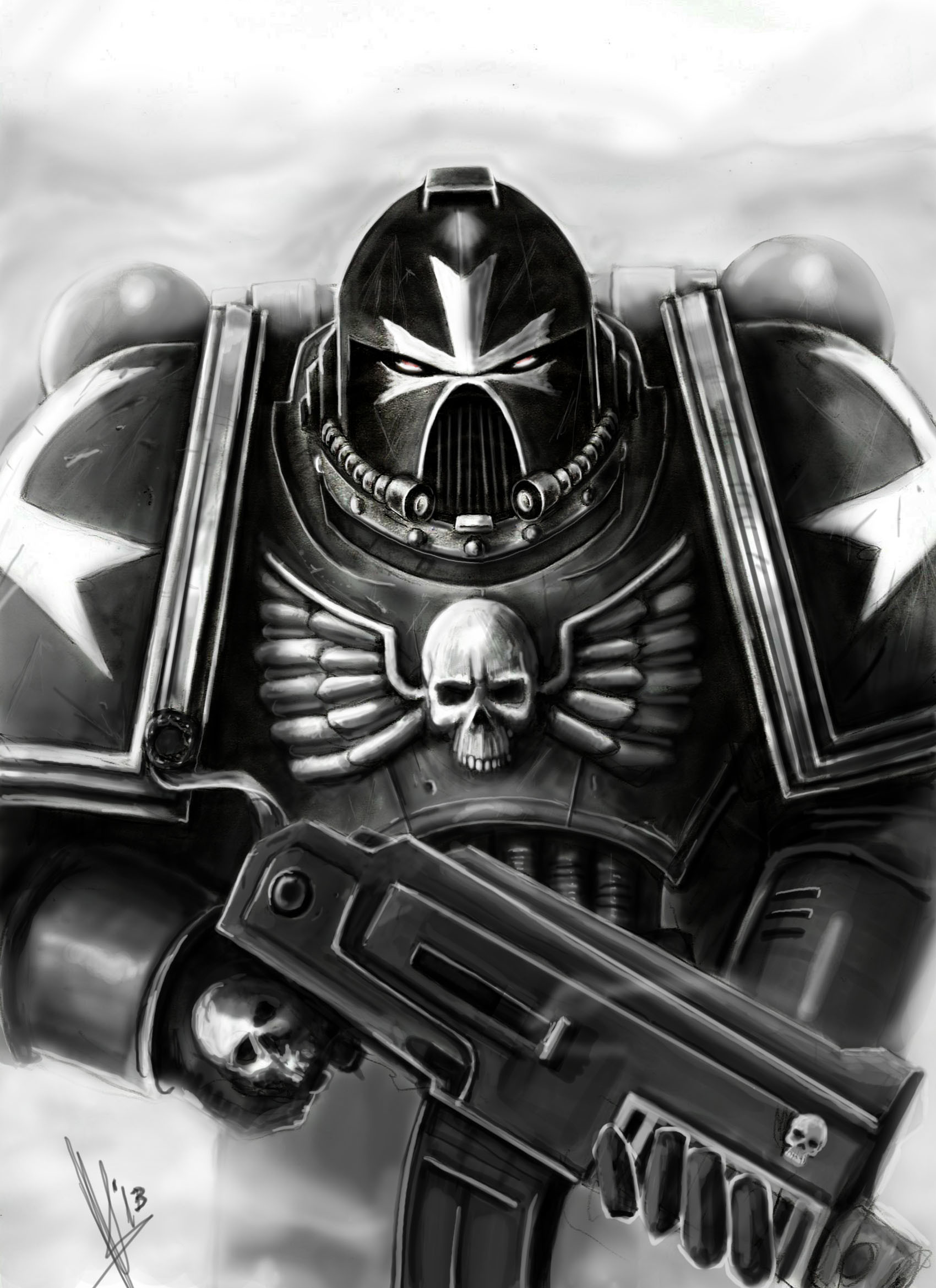 Warhammer 40K Black Templar Wallpaper (77+ images)