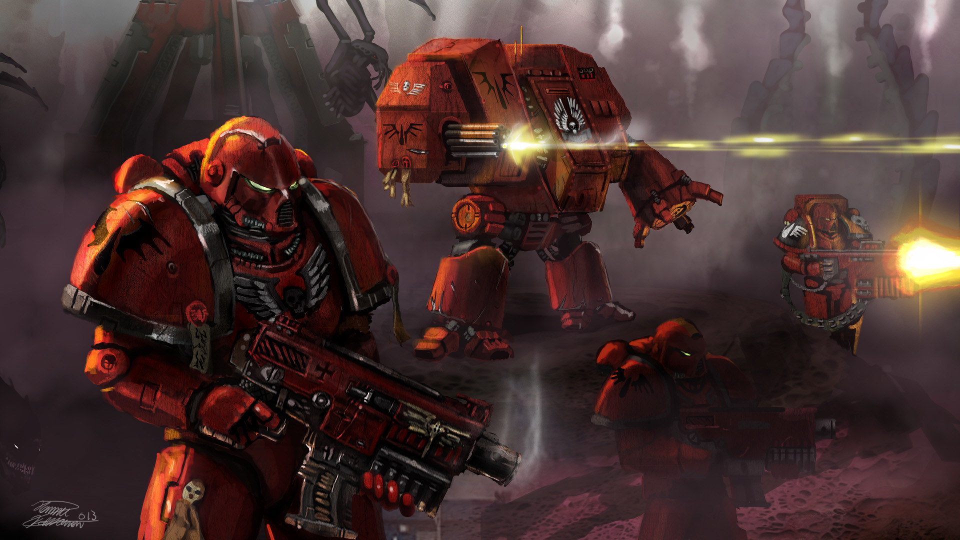 Warhammer 40K Blood Angels Wallpaper (77+ images)