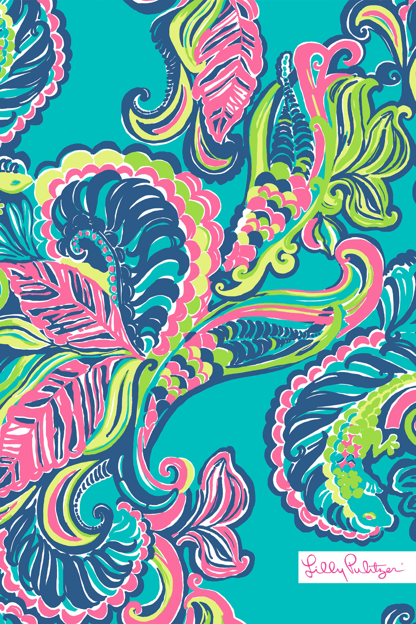 Monogram Lilly Pulitzer Desktop Wallpaper (38+ images)