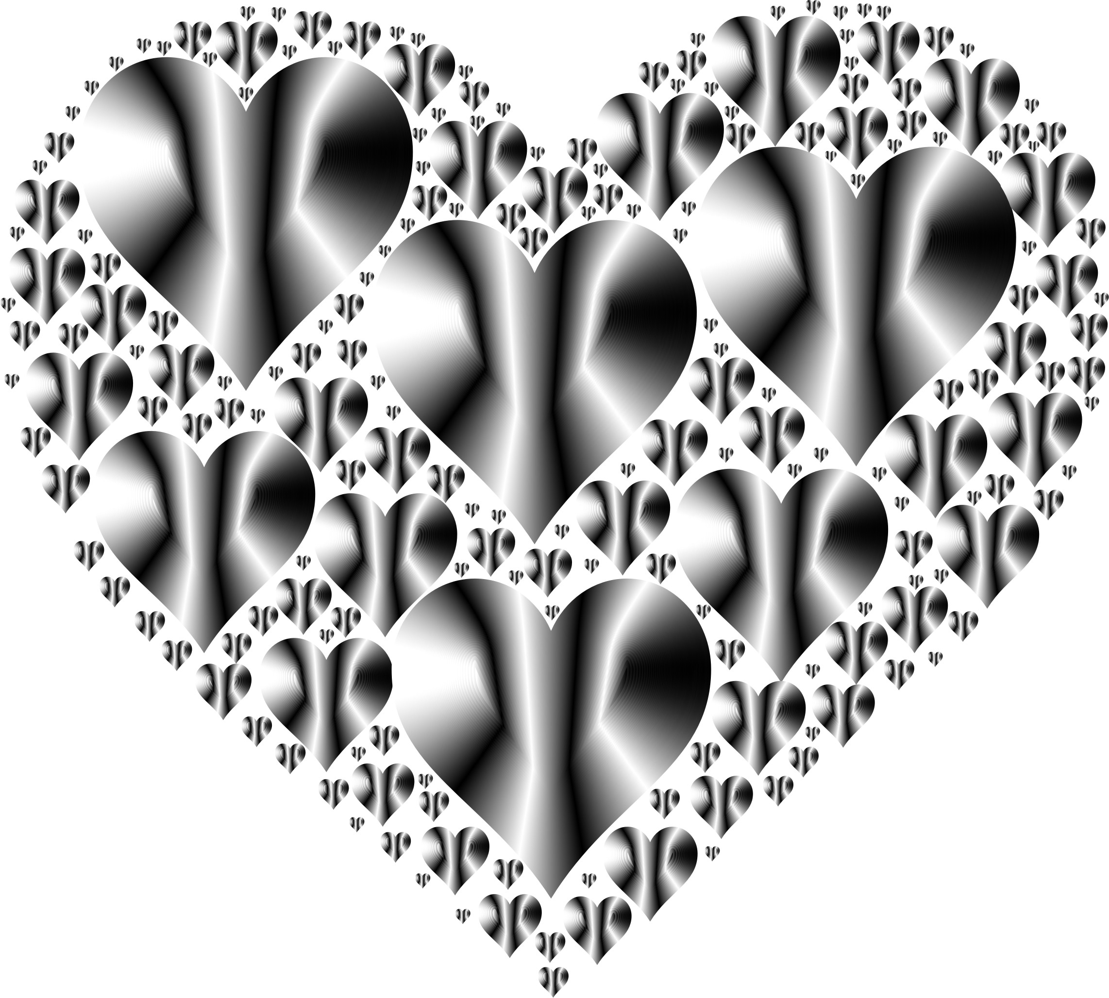 Black And White Heart Background (29+ images)