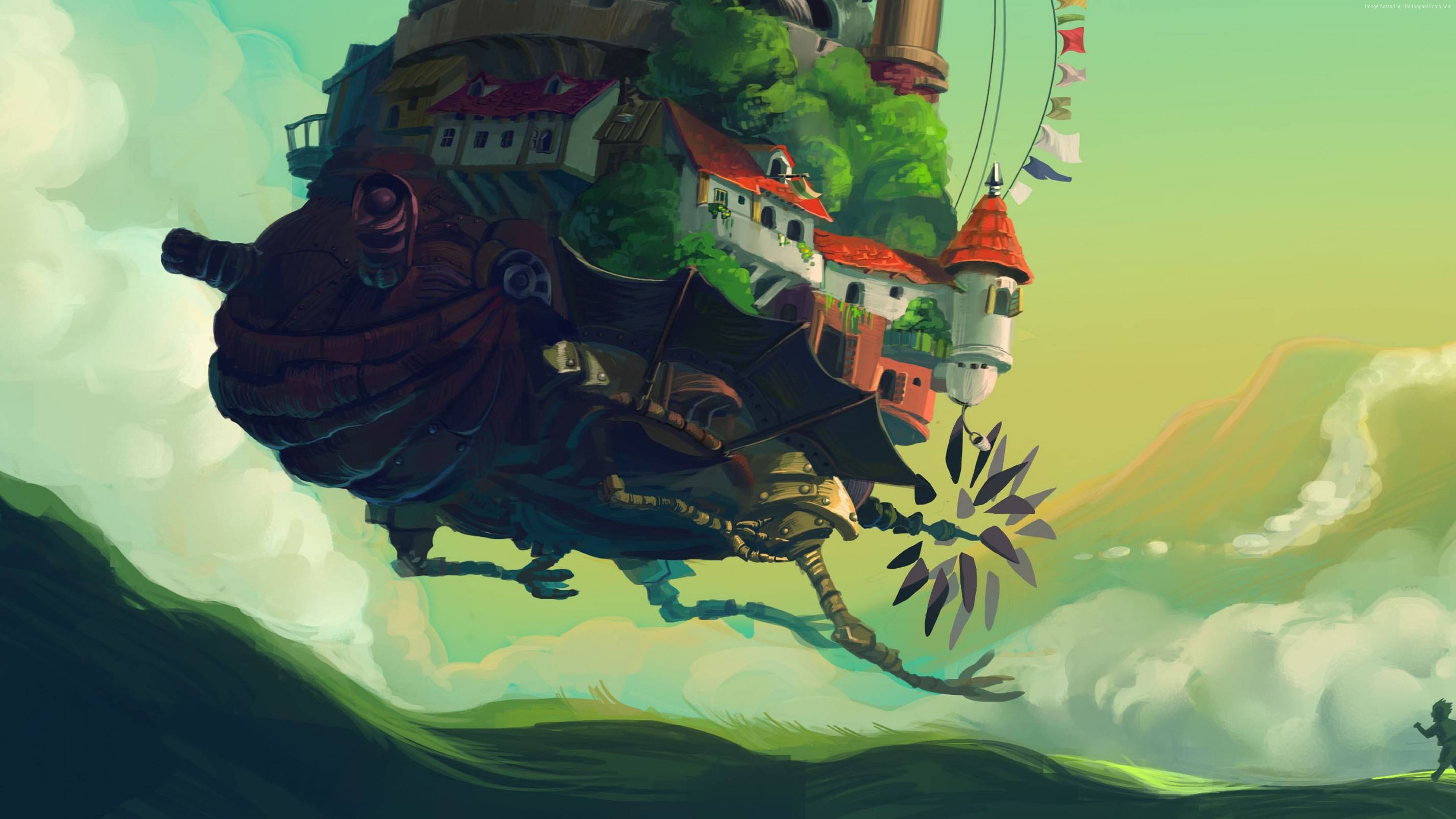 Howls Moving Castle HD Wallpaper (69+ images)