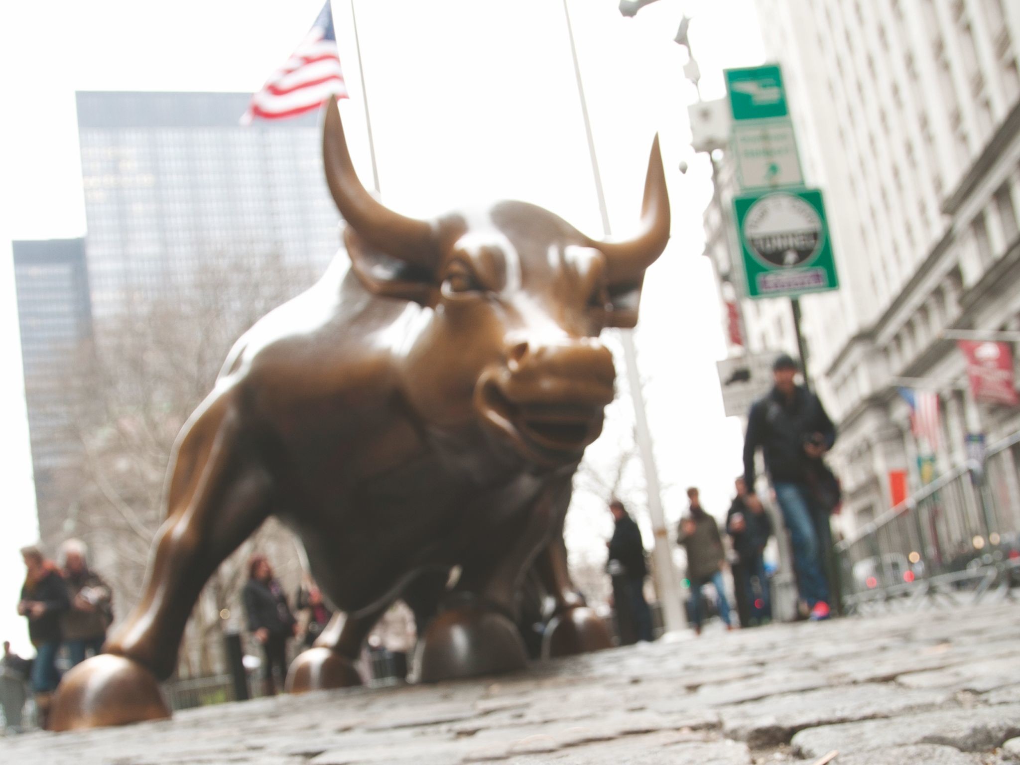 Wall Street Bull Wallpaper (61+ images)