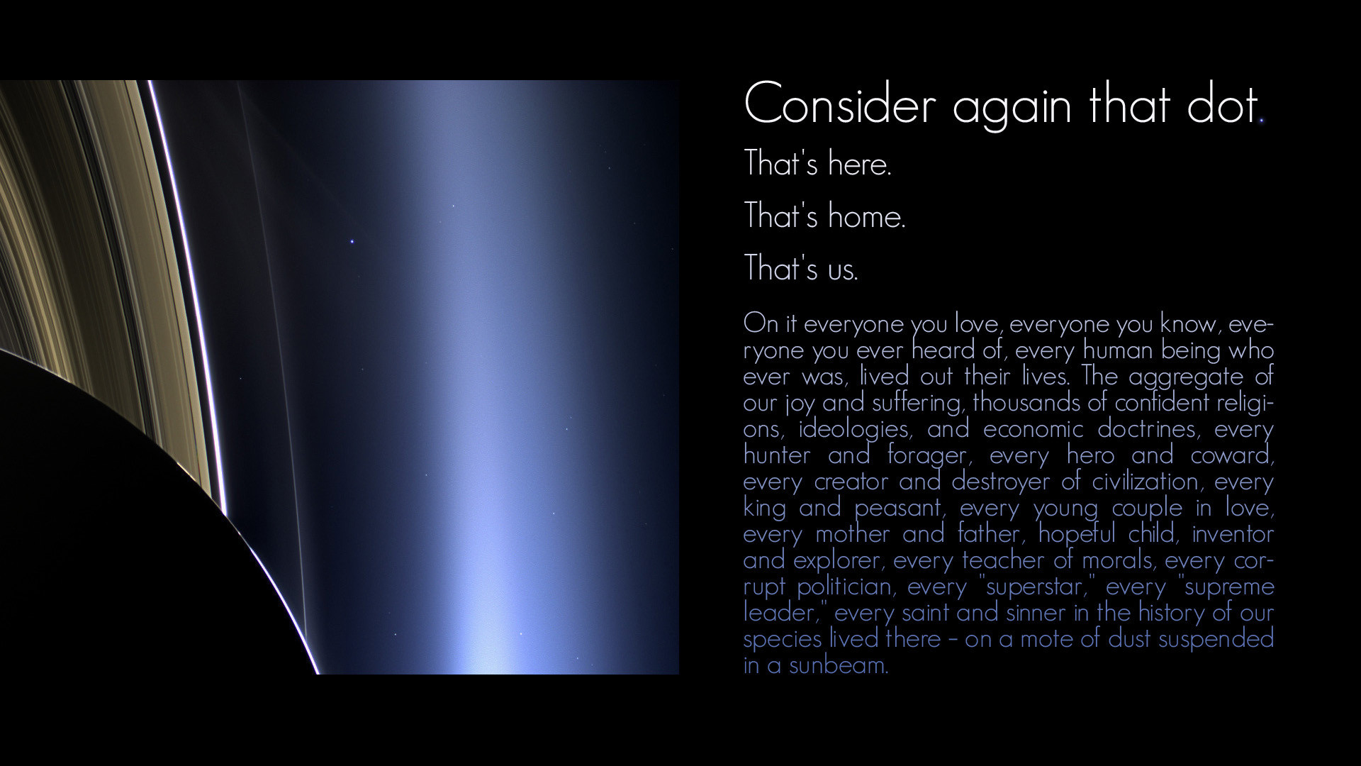 Pale Blue Dot Wallpaper (75+ images)