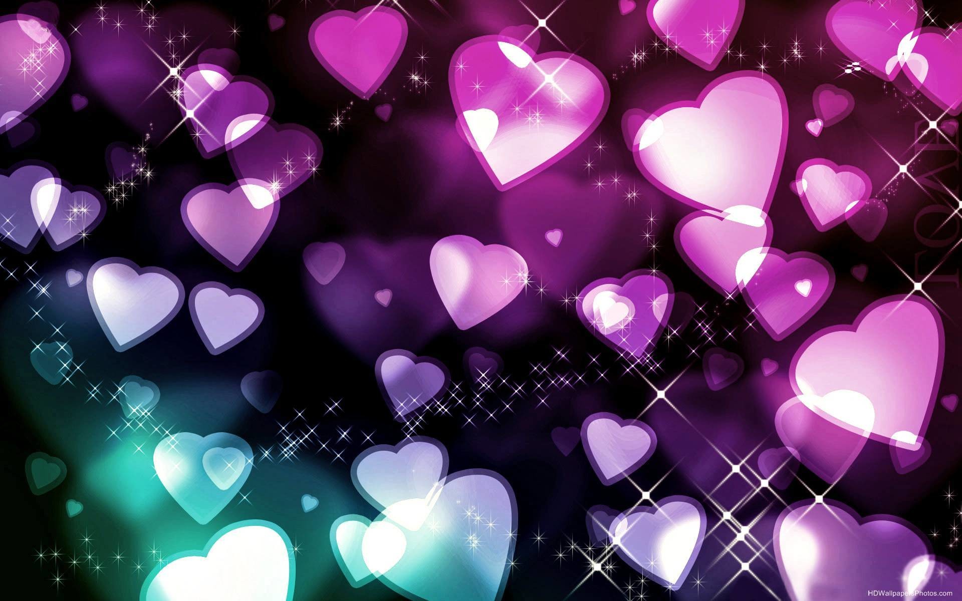 Purple Hearts Background (46+ images)