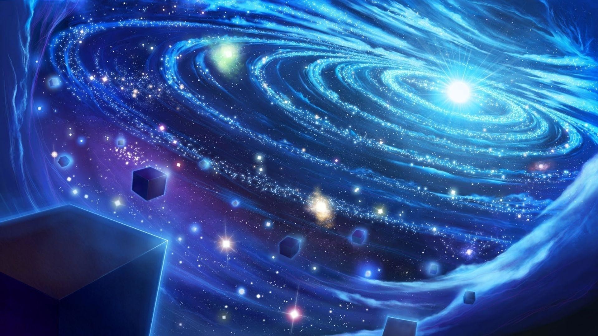 Blue Space Wallpaper HD (72+ images)