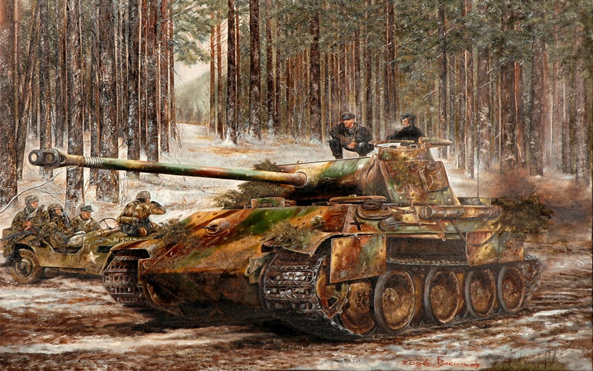 German Panther Tank Wallpaper (77+ images)
