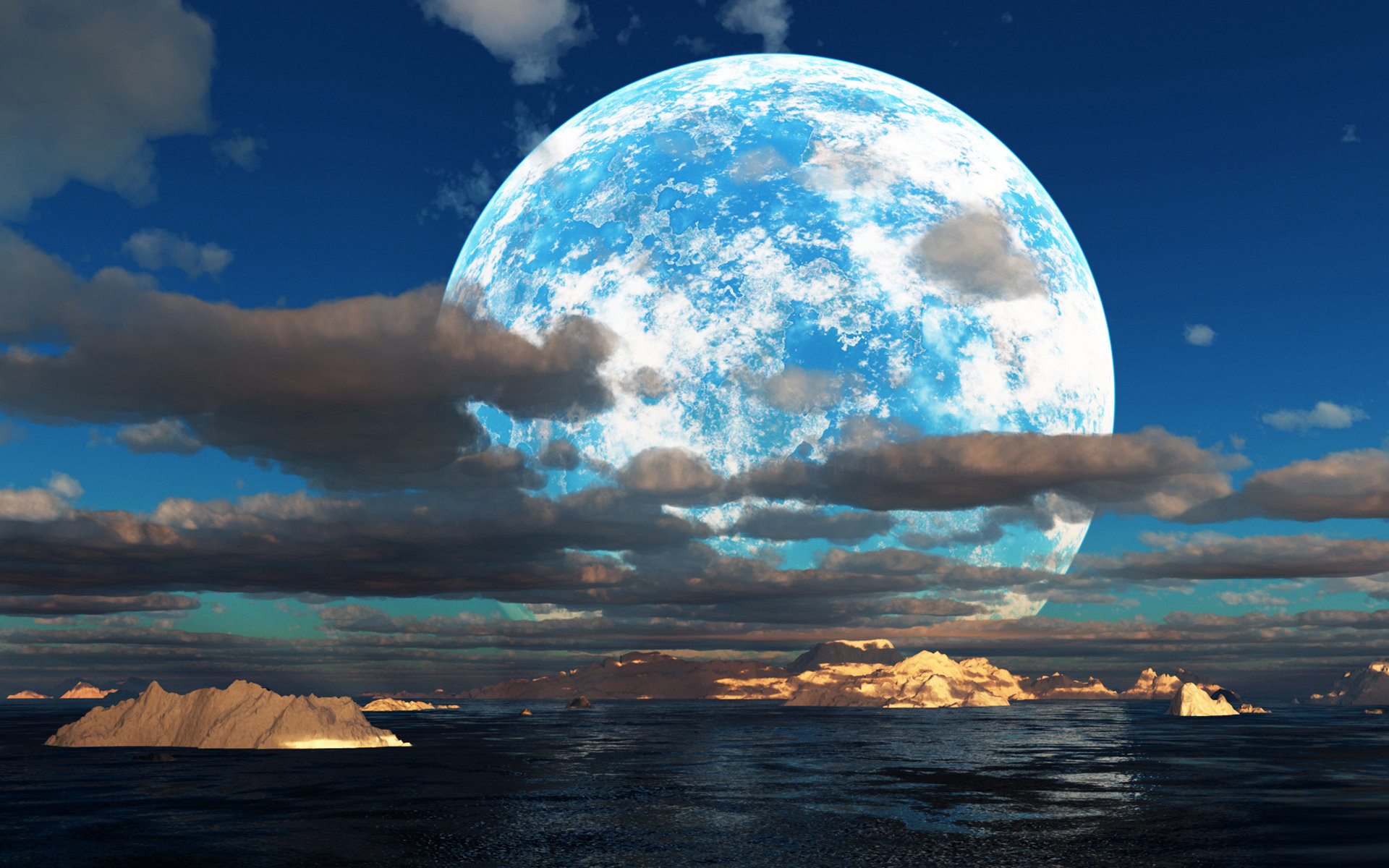 Blue Moon Wallpaper (63+ images)