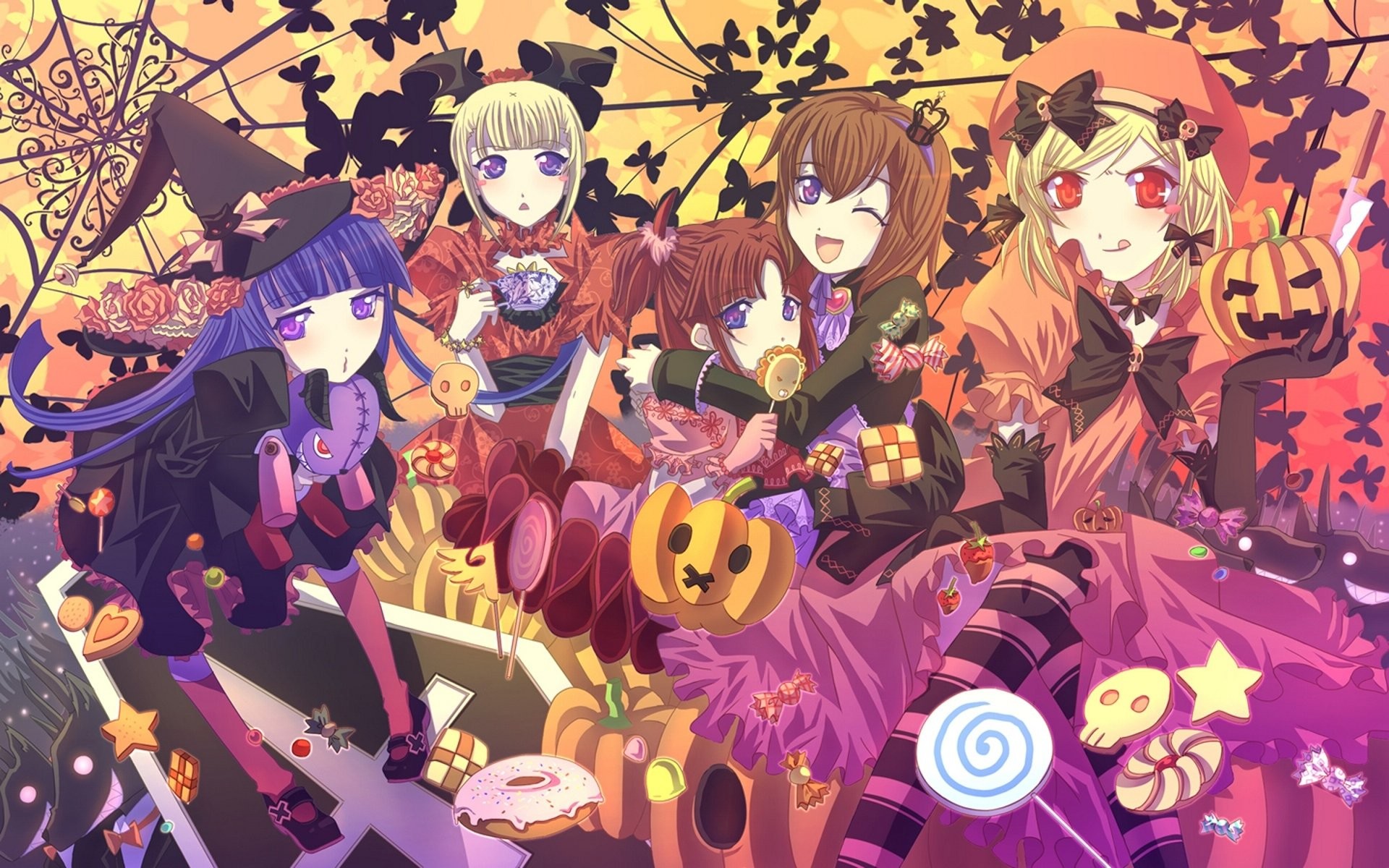 Anime Halloween Wallpaper (54+ images)