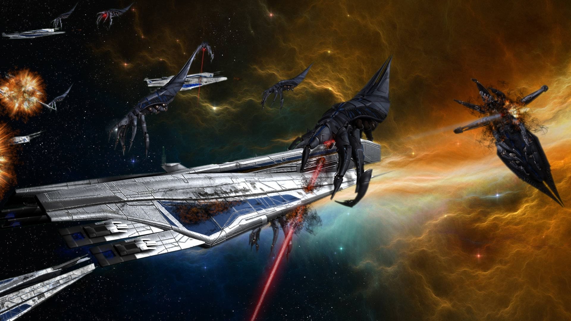 Space Battle Wallpaper (67+ images)