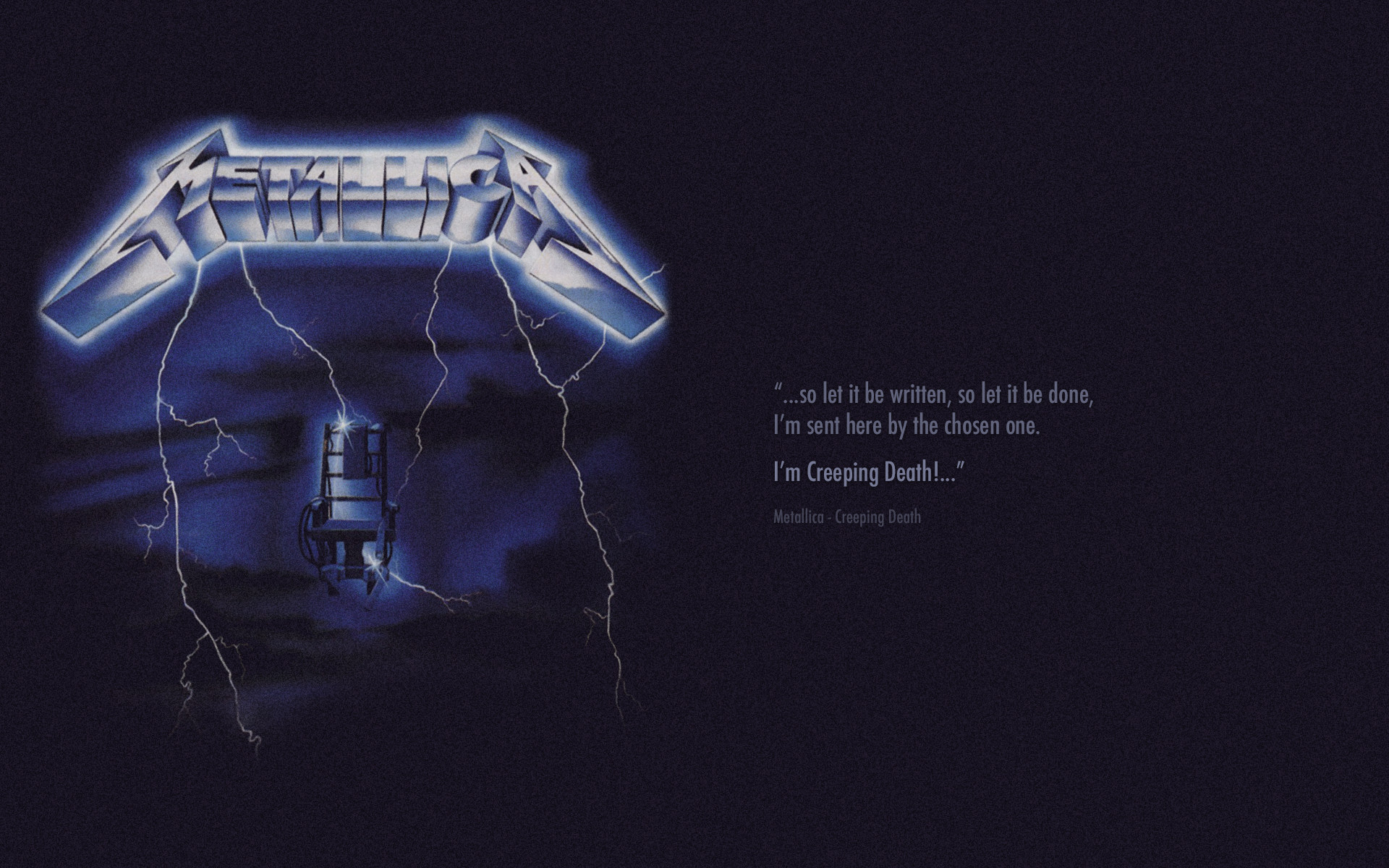 Metallica Ride the Lightning Wallpaper (62+ images)