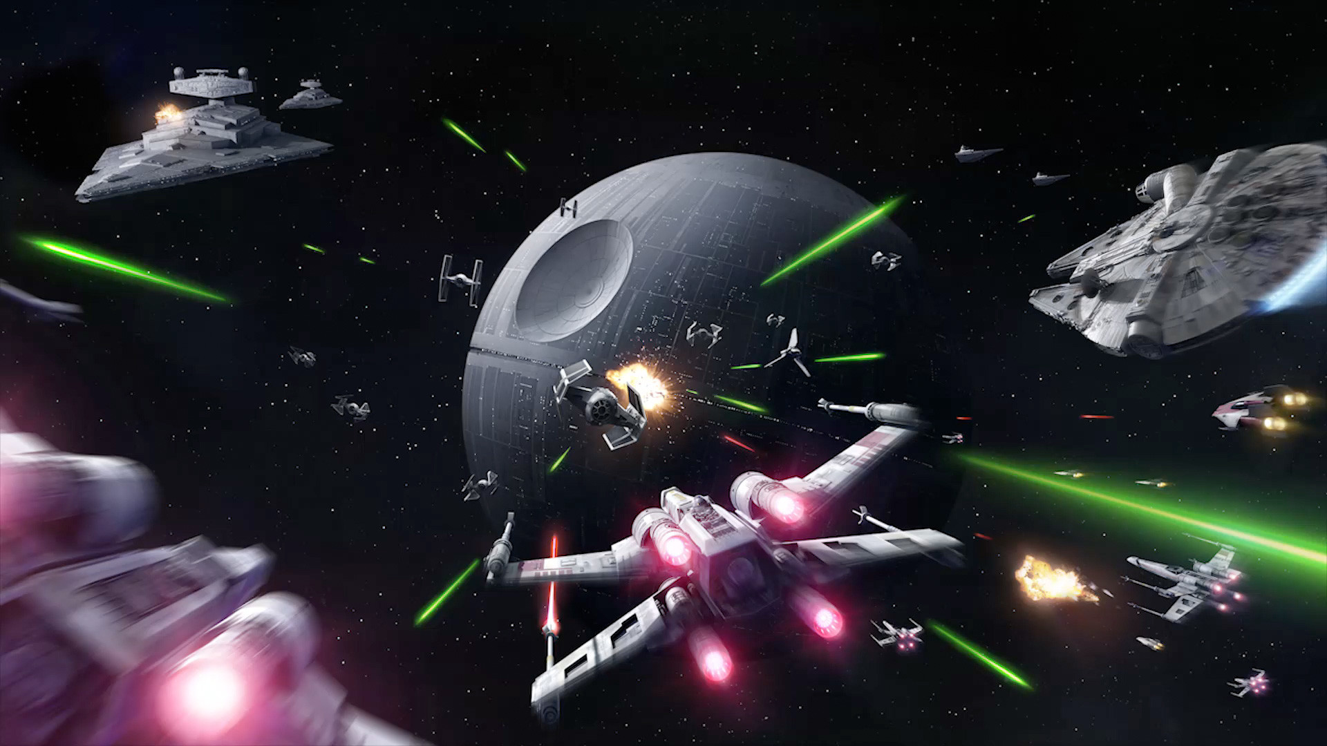 Star Wars Backgrounds for Video Calls & Meetings
