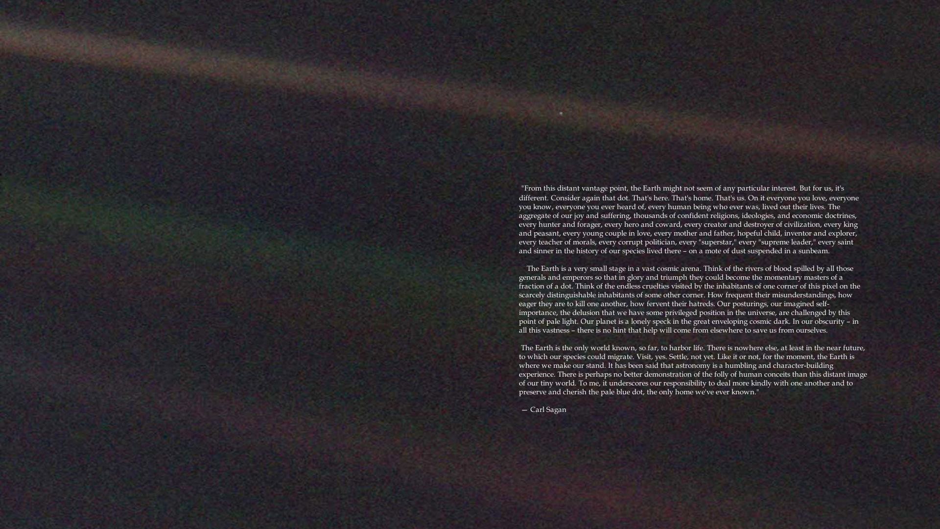 Pale Blue Dot Wallpaper (75+ images)