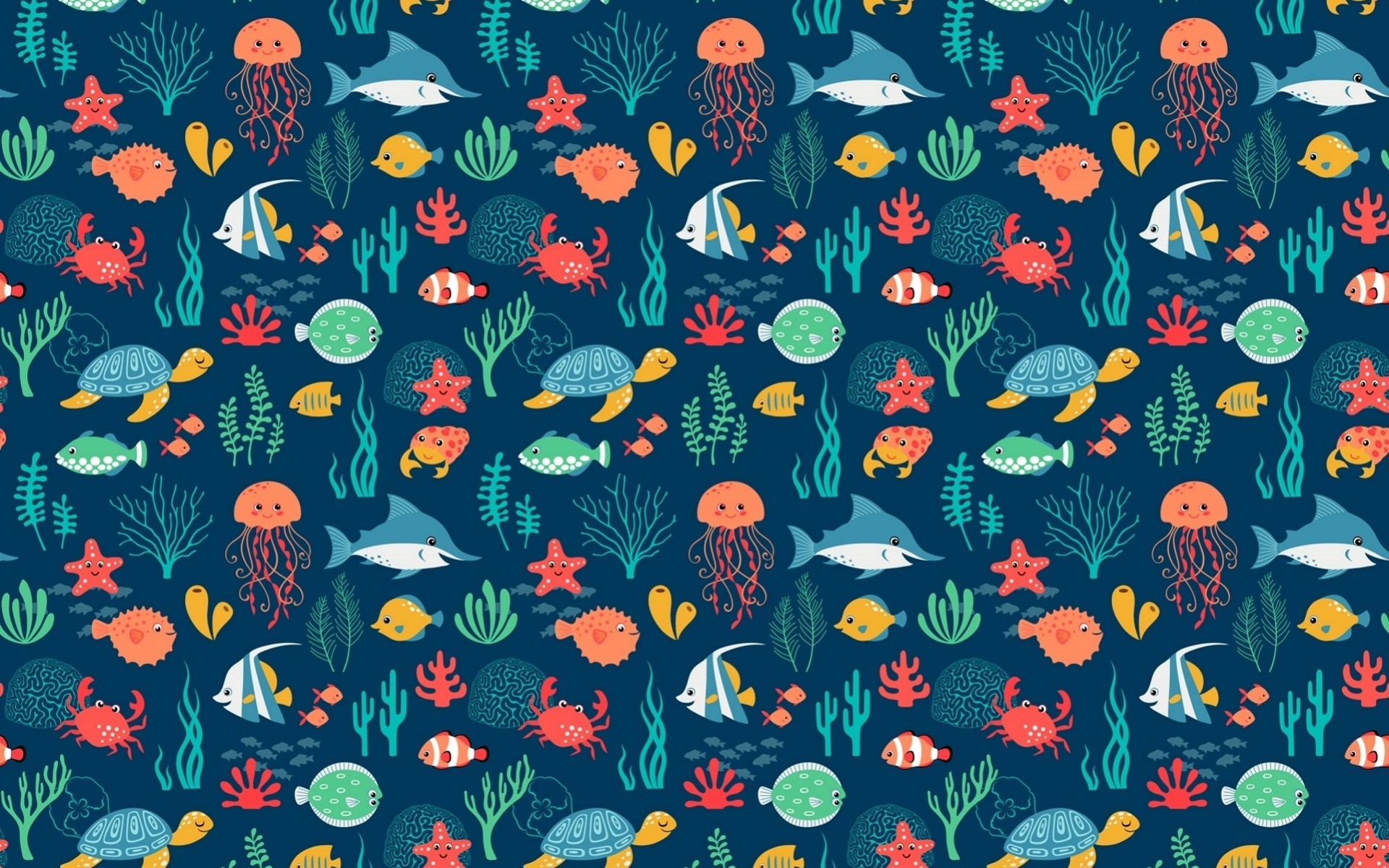 Sea Creatures Wallpaper (53+ images)