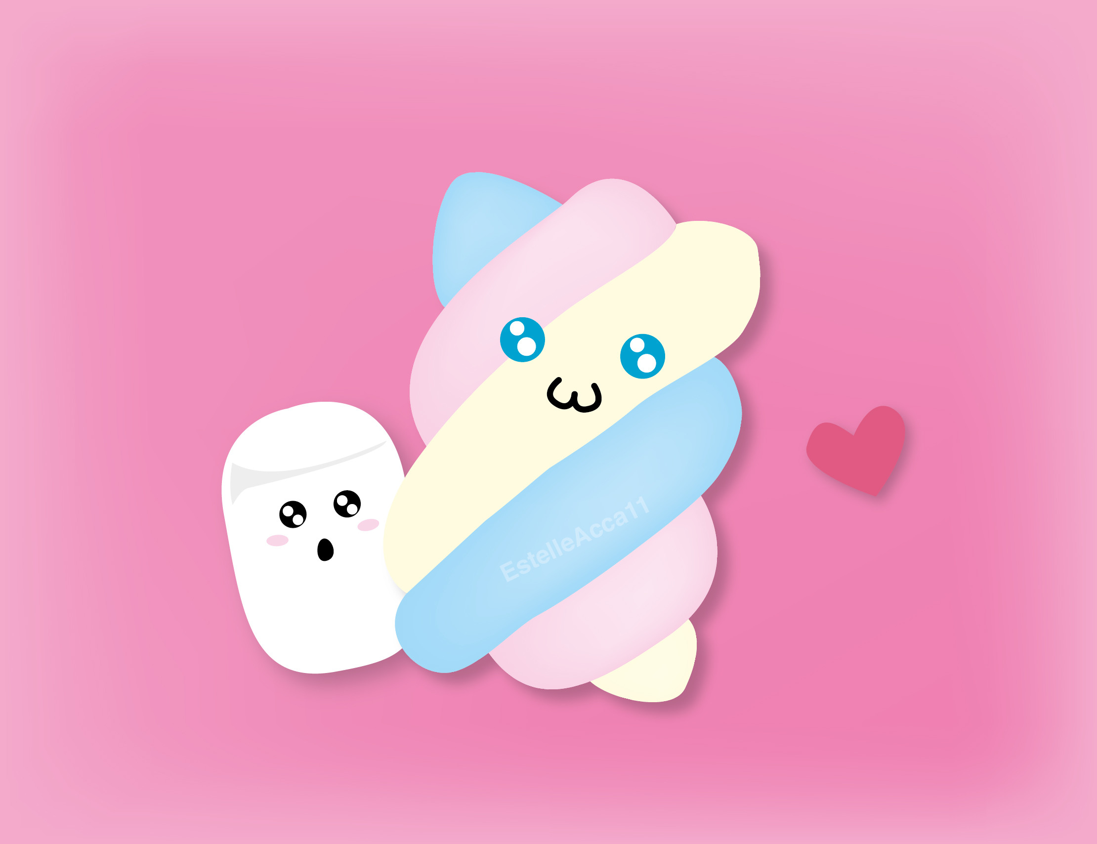 Cute Marshmallow Wallpapers (61+ images)