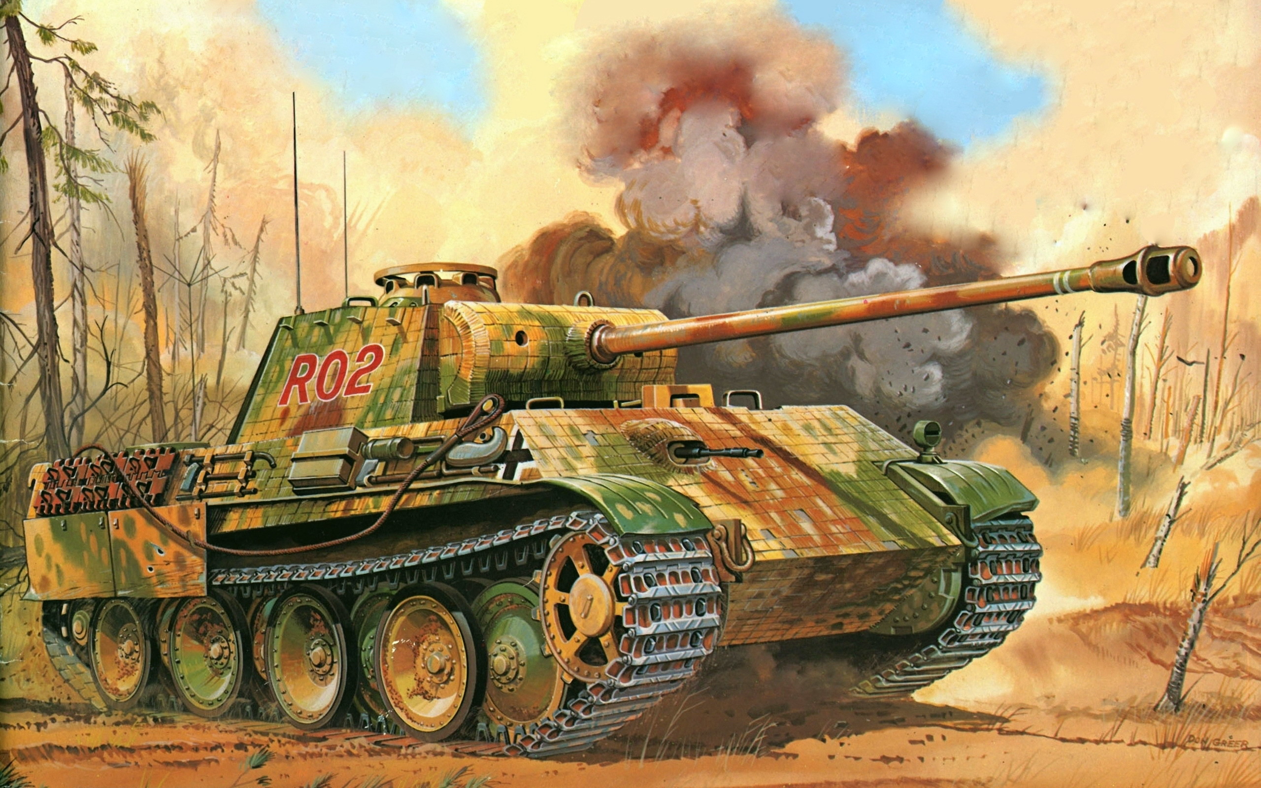 German Panther Tank Wallpaper (77+ images)