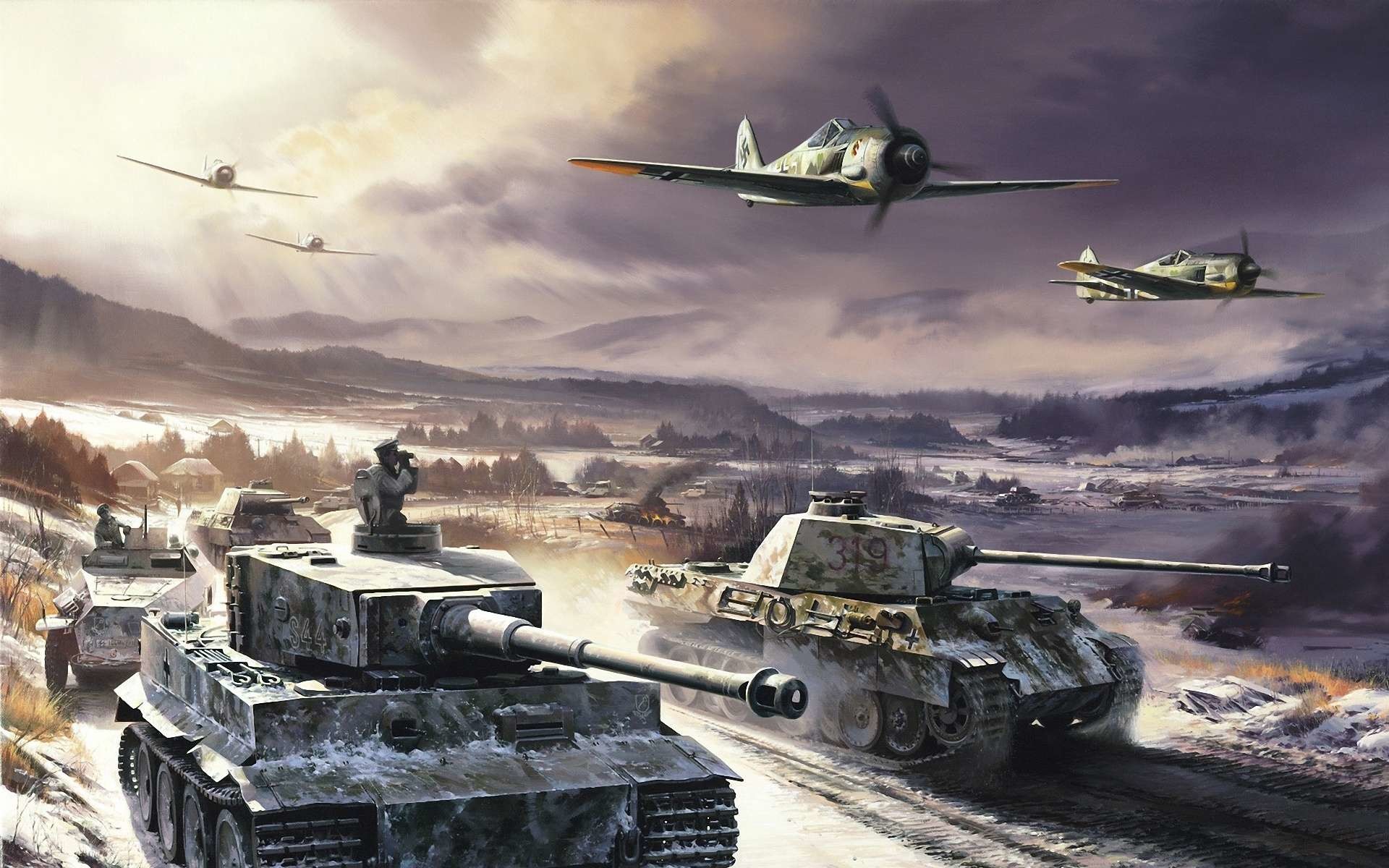 King Tiger Tank Wallpaper (74+ images)