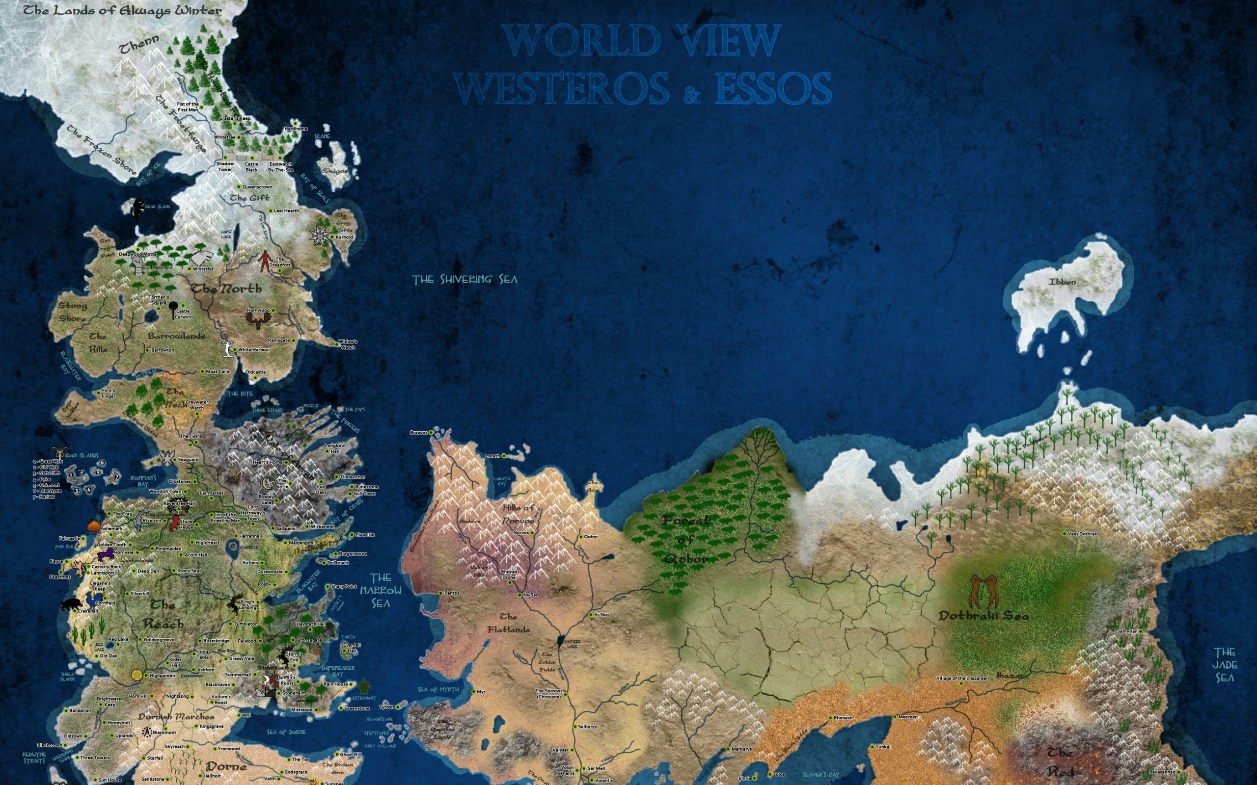 Westeros Map Wallpaper (48+ images)