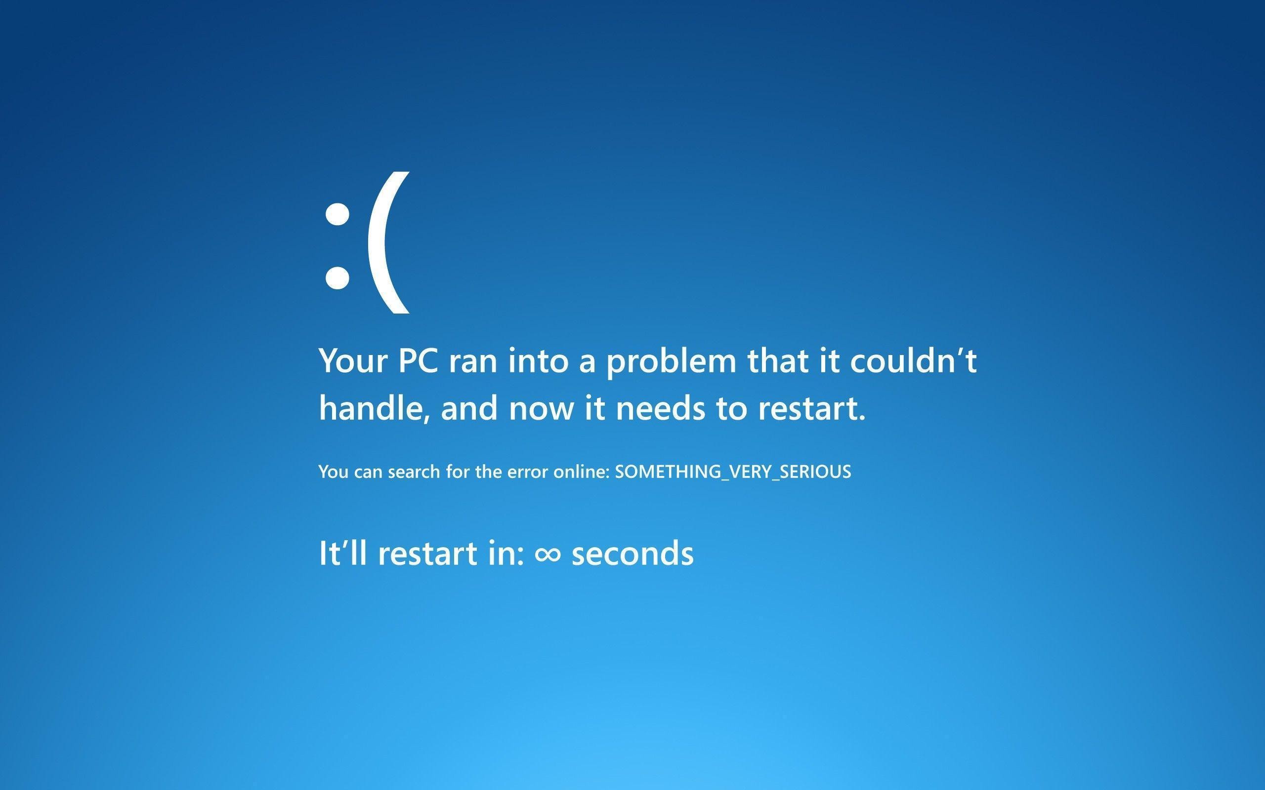 Blue Screen Error Wallpaper (72+ images)