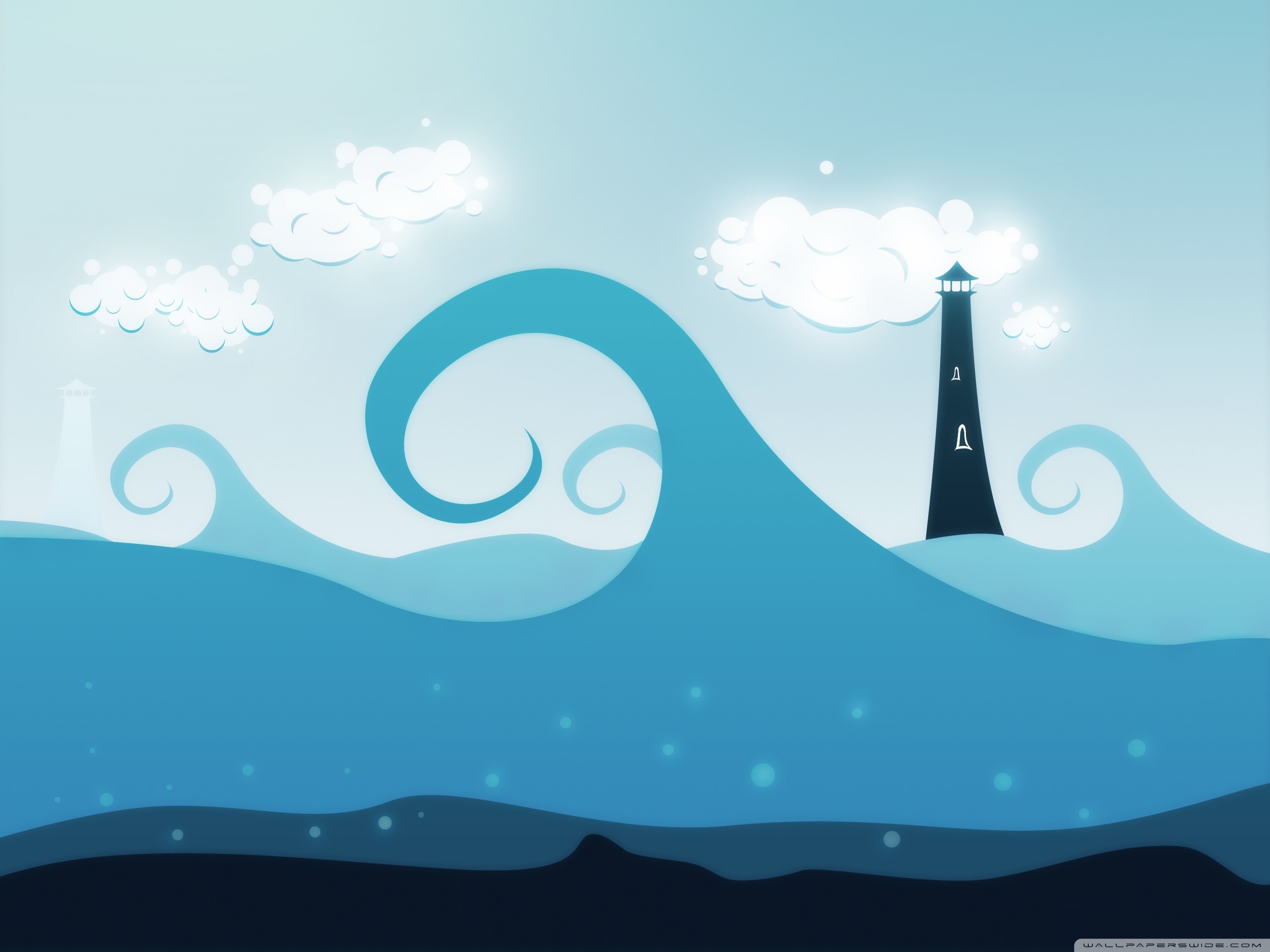 Blue Wave Wallpaper (76+ images)