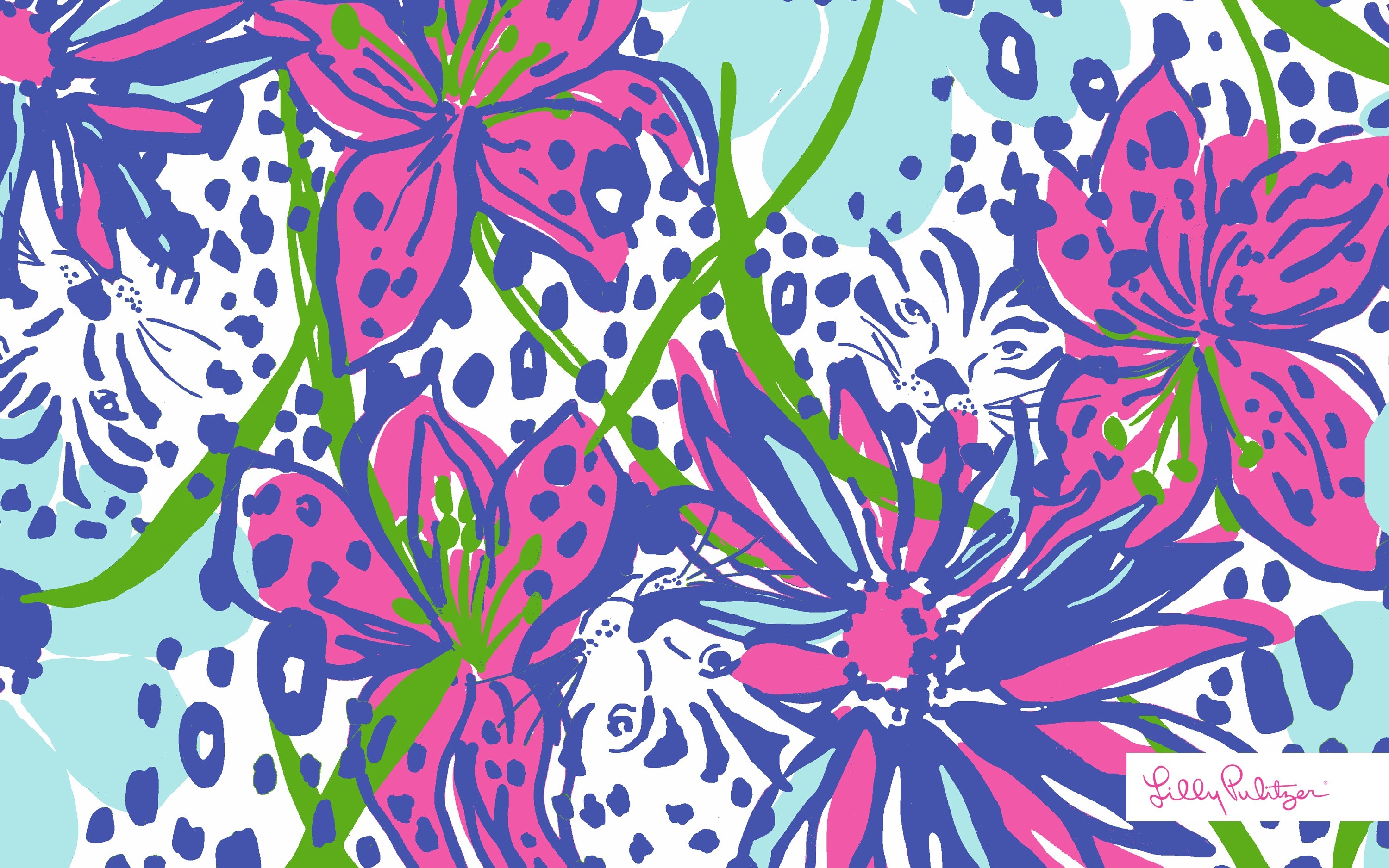 Monogram Lilly Pulitzer Desktop Wallpaper (38+ images)