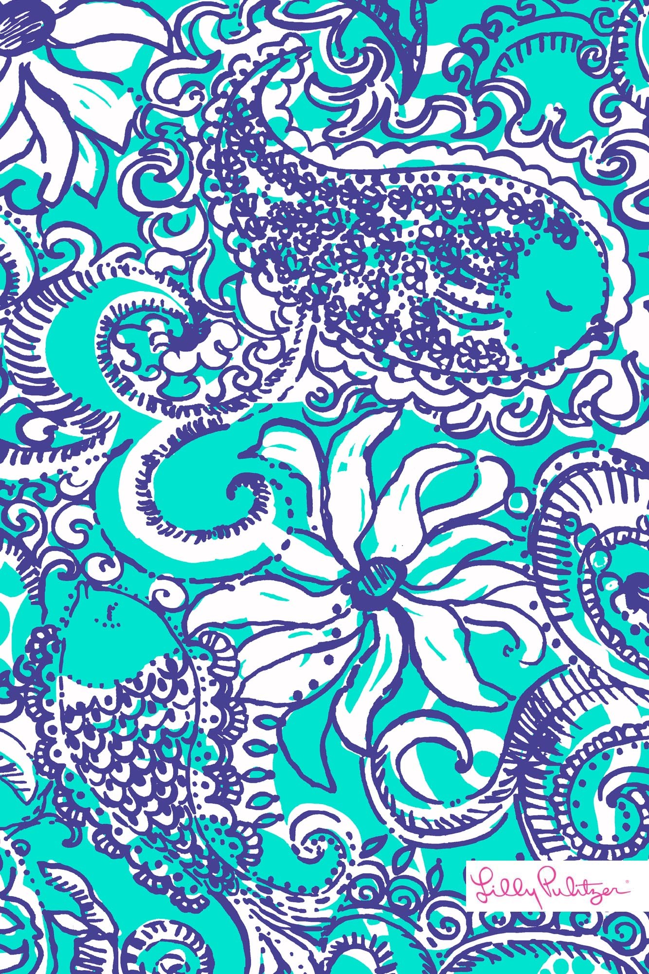 Monogram Lilly Pulitzer Desktop Wallpaper (38+ images)