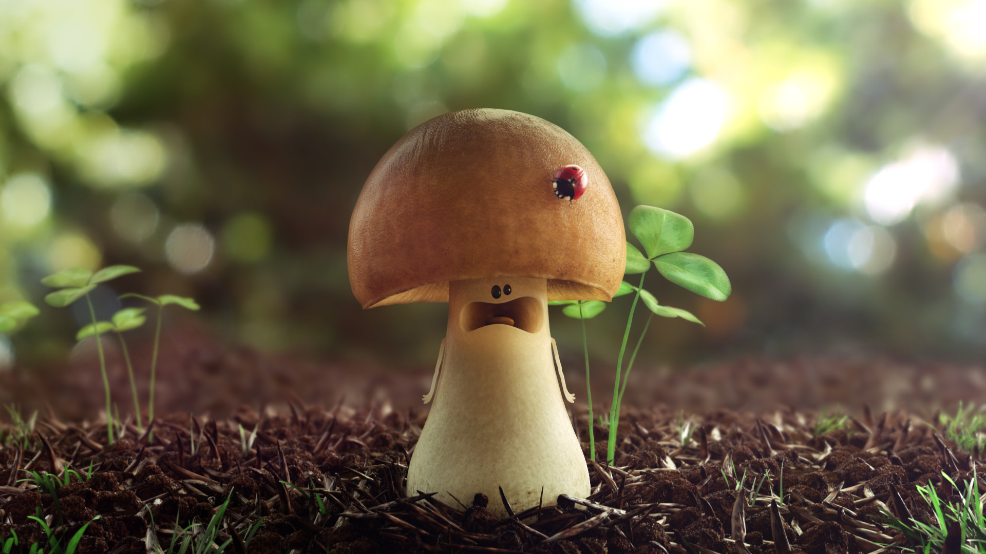 3D Mushroom Wallpaper (55+ images)