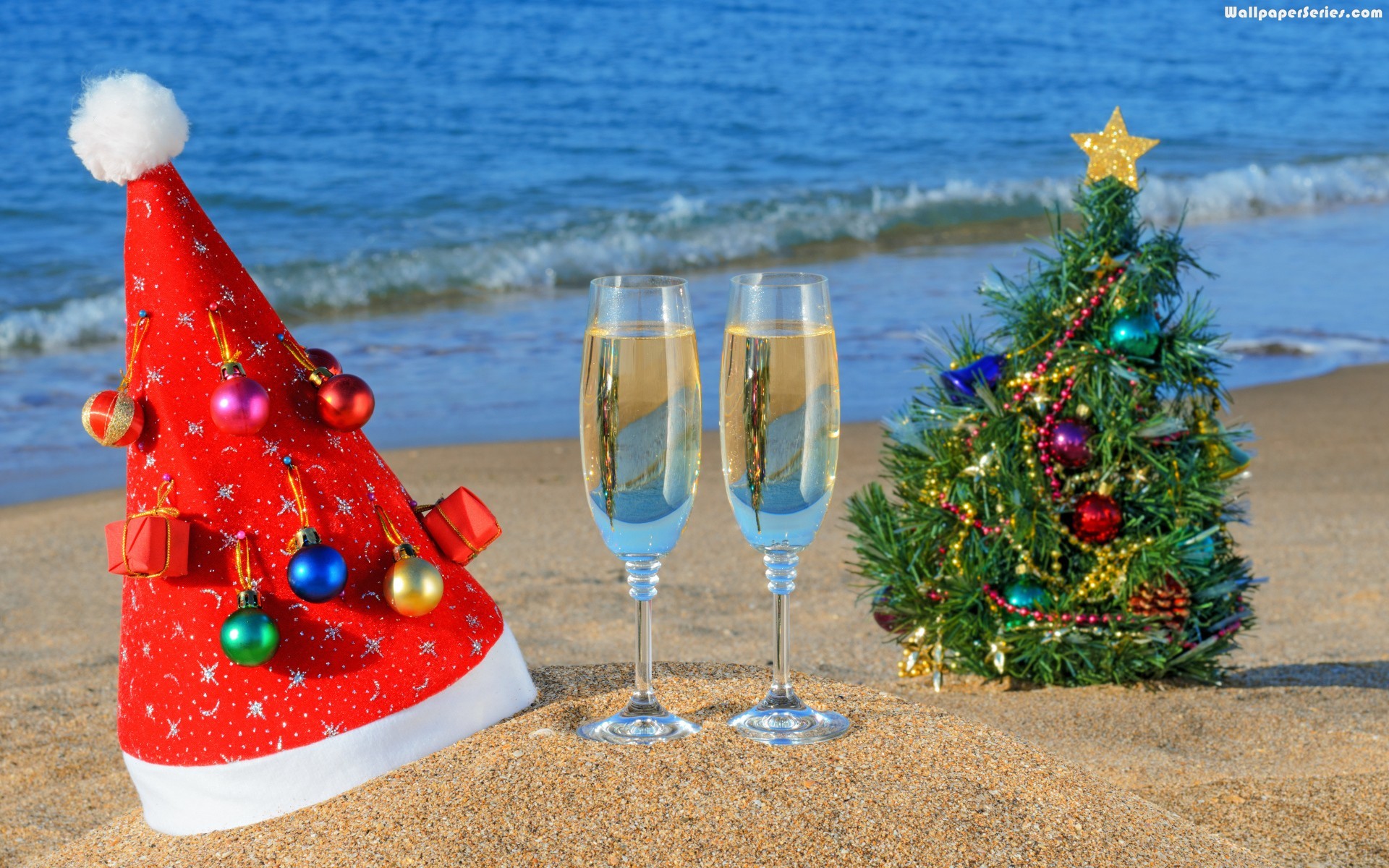 Christmas At The Beach Wallpaper (58+ images)