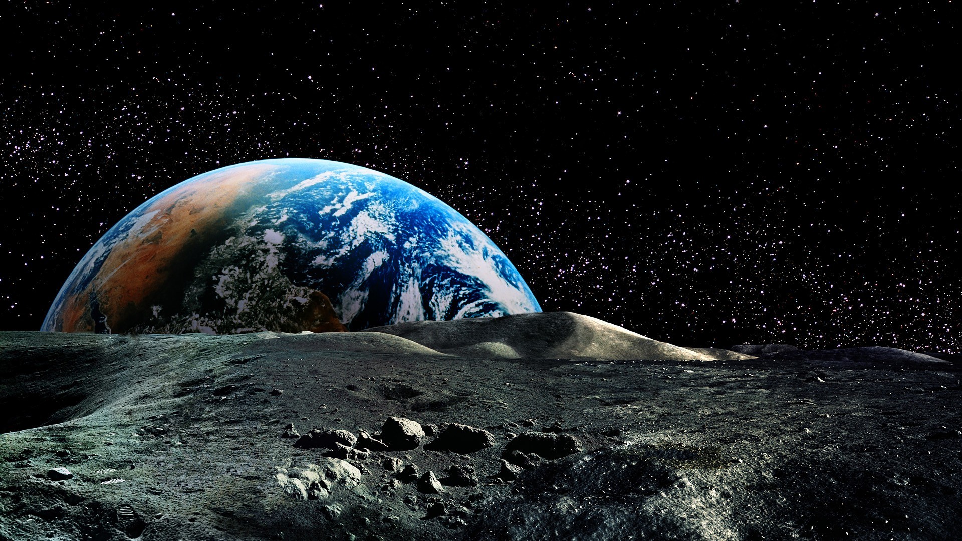 Earth From Moon Wallpaper (62+ images)