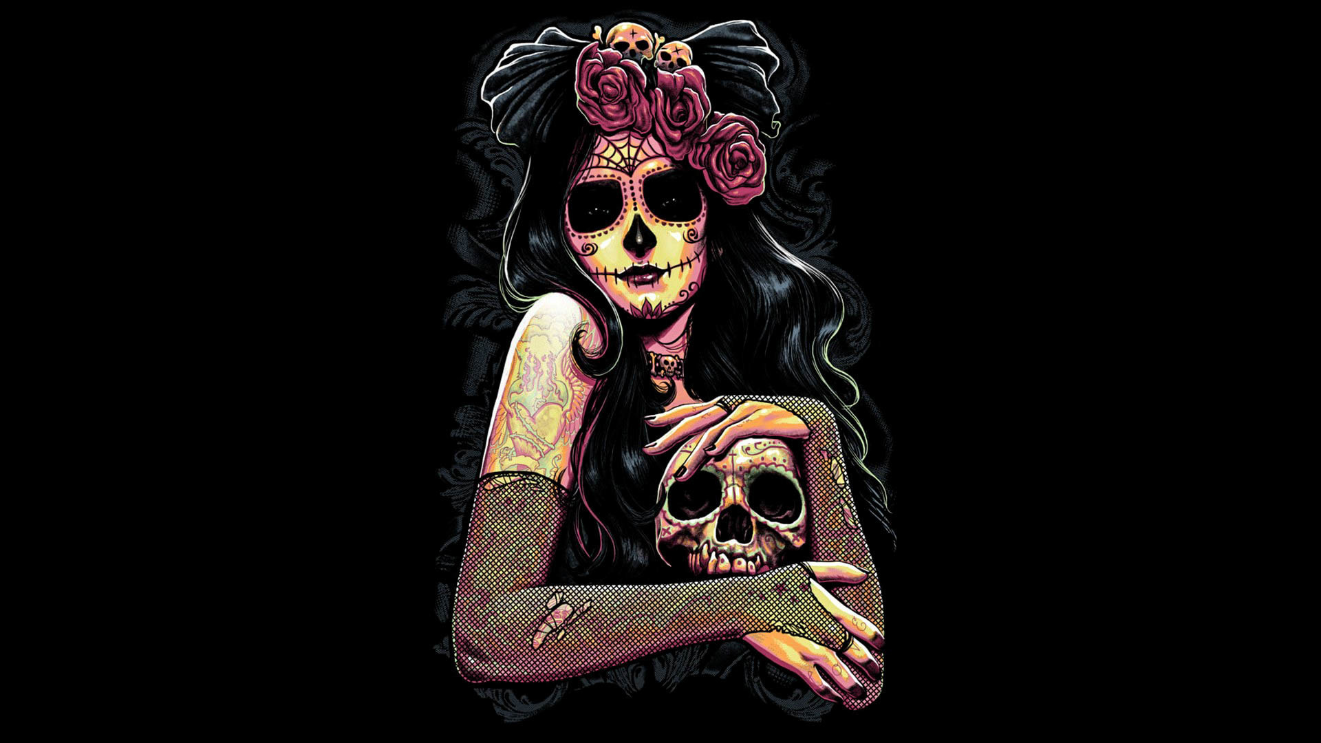 Girl Skull Wallpapers (57+ images)