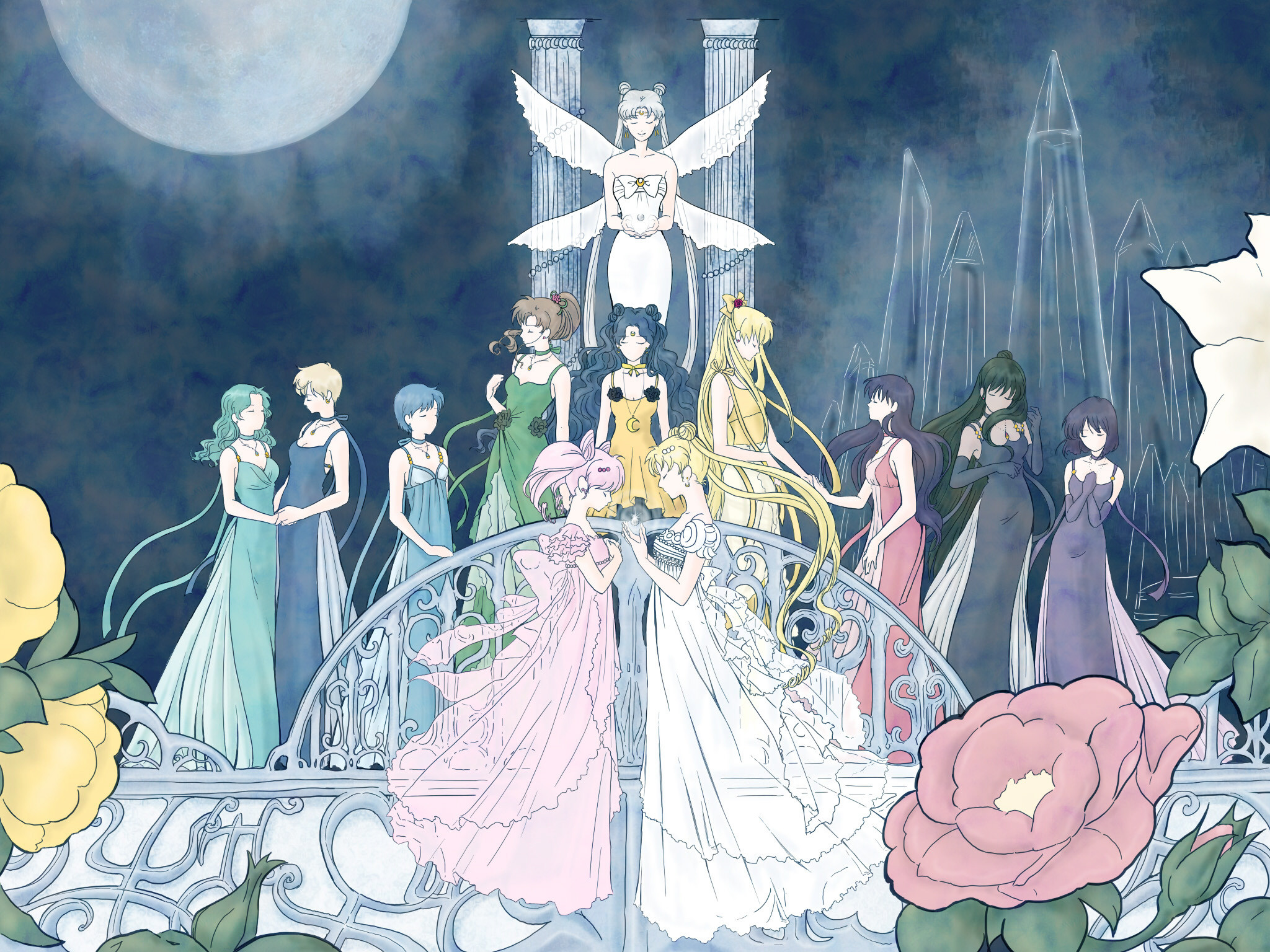 Anime Moon Princess Wallpapers 71 Images