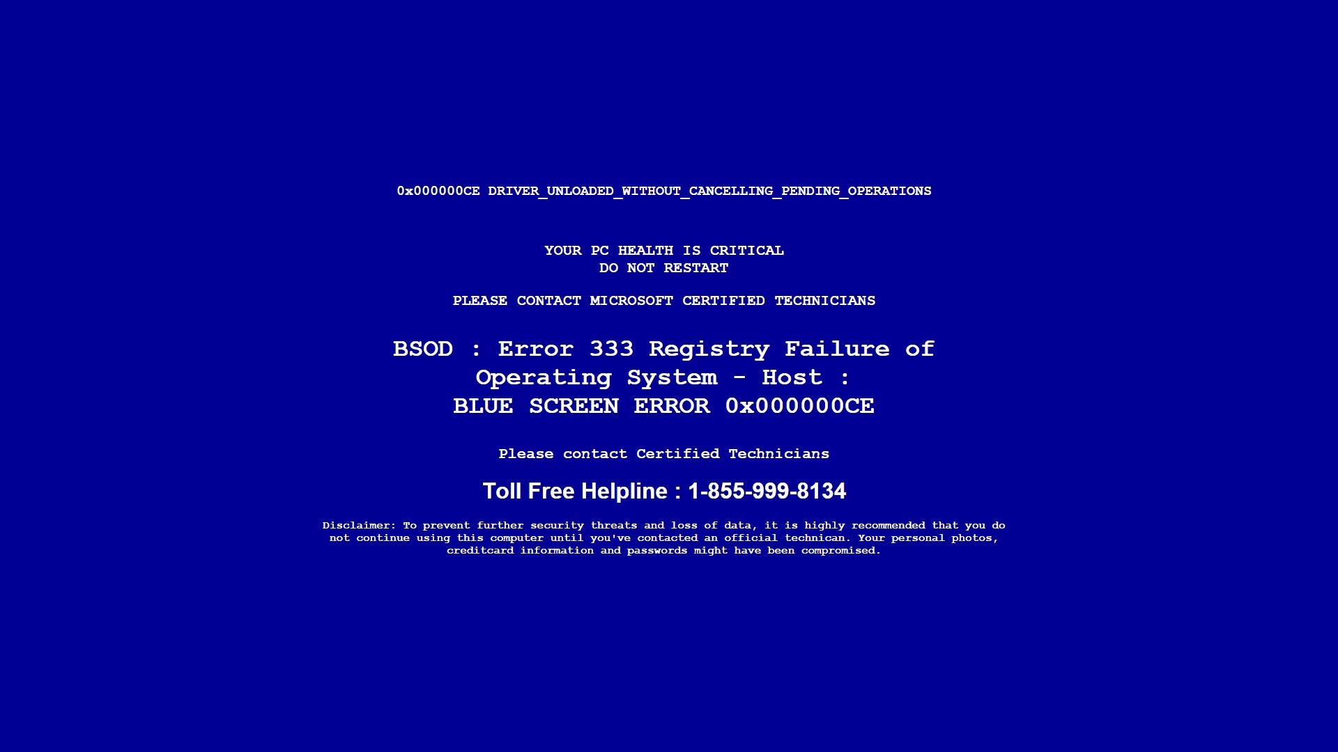 Blue Screen Error Wallpaper (72+ images)