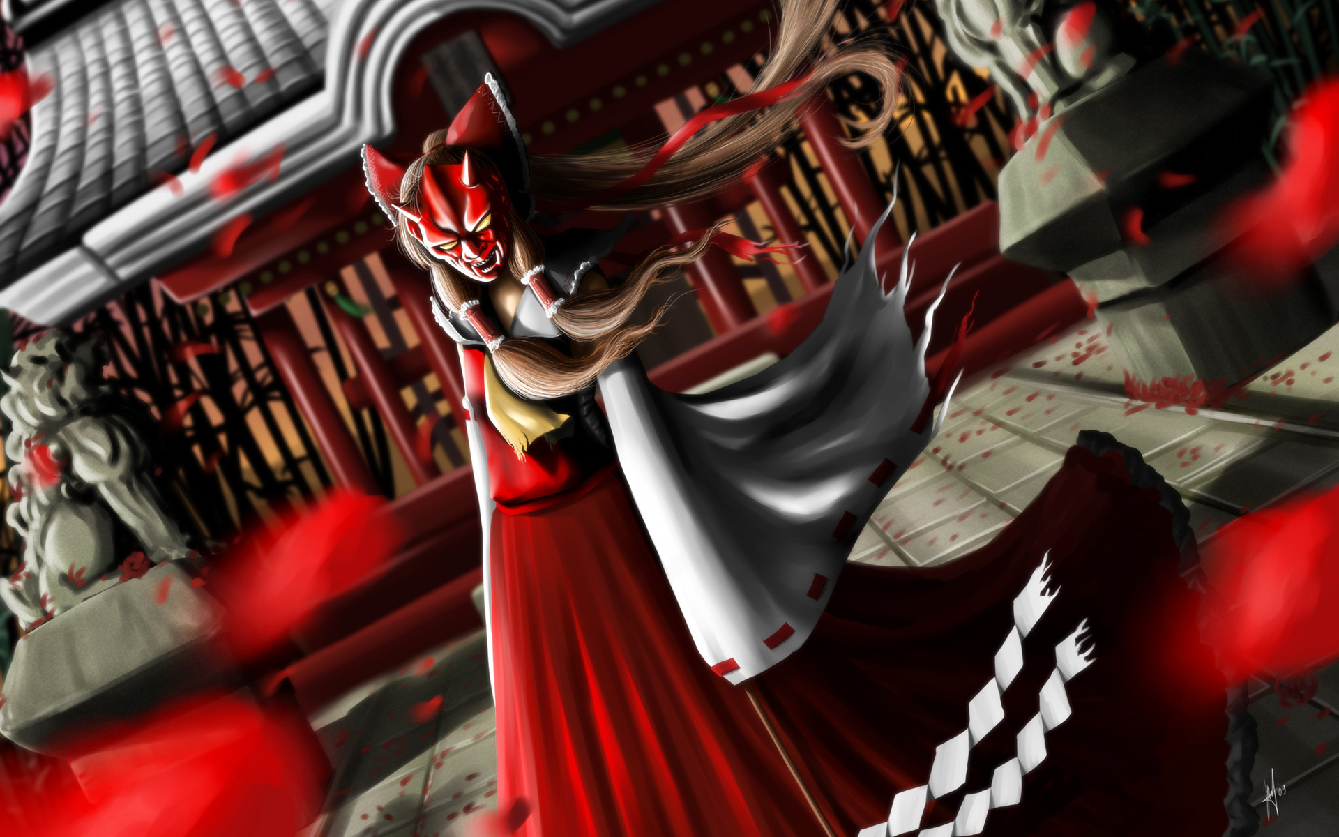 Oni Mask Wallpaper (61+ images)