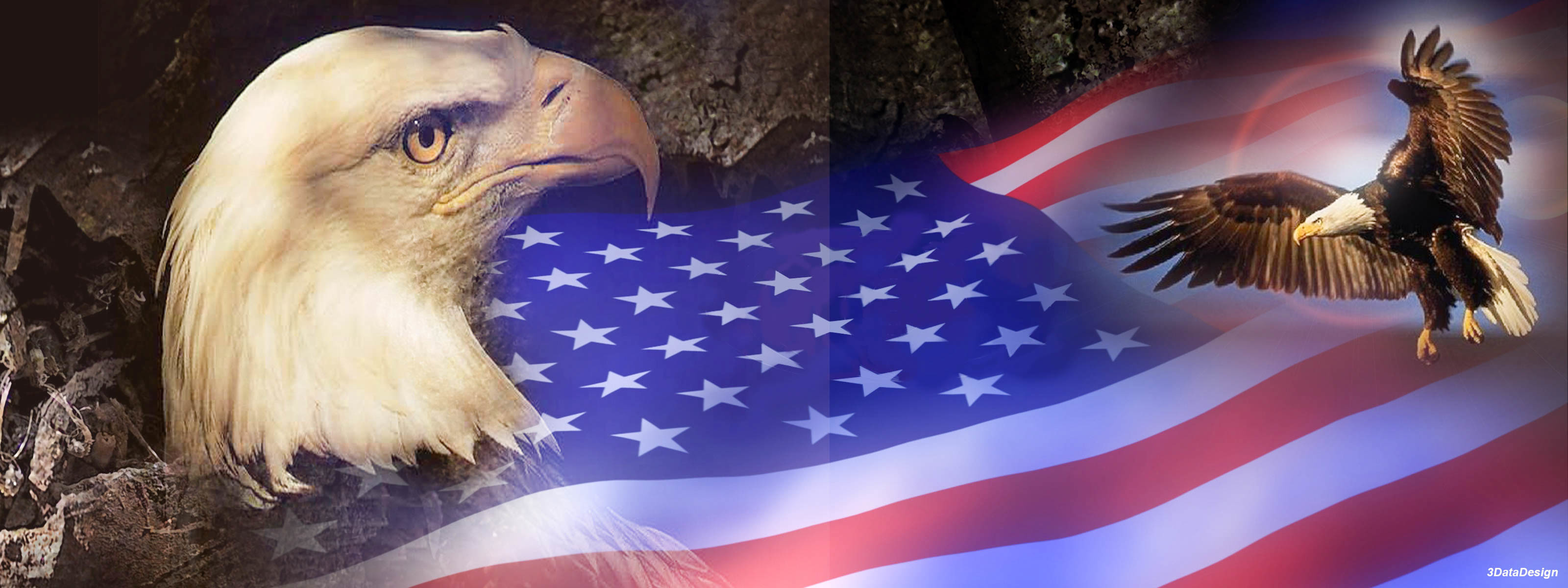 American Flag With Eagle Wallpaper (70+ images)