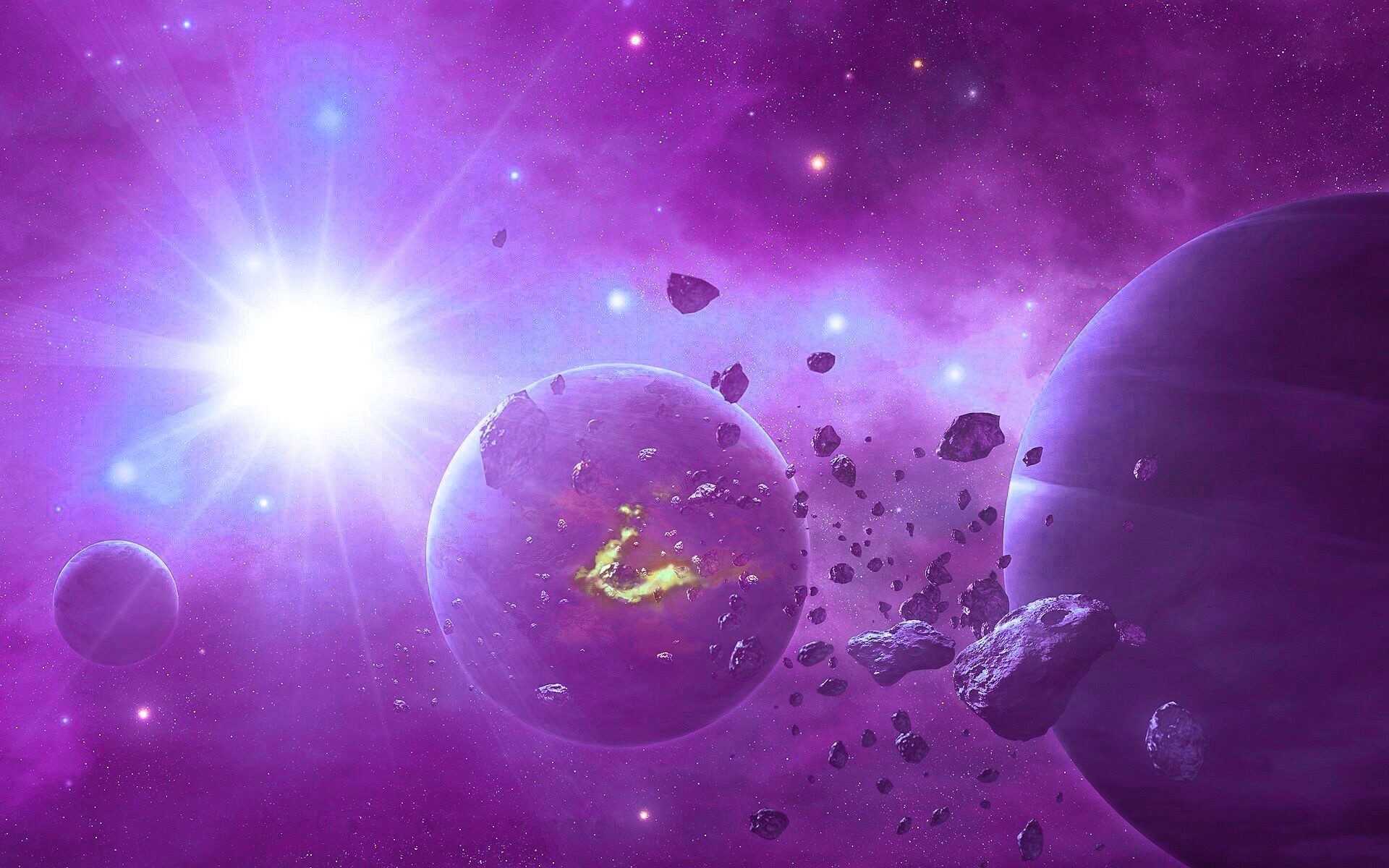 HD Purple Space Wallpaper (65+ images)