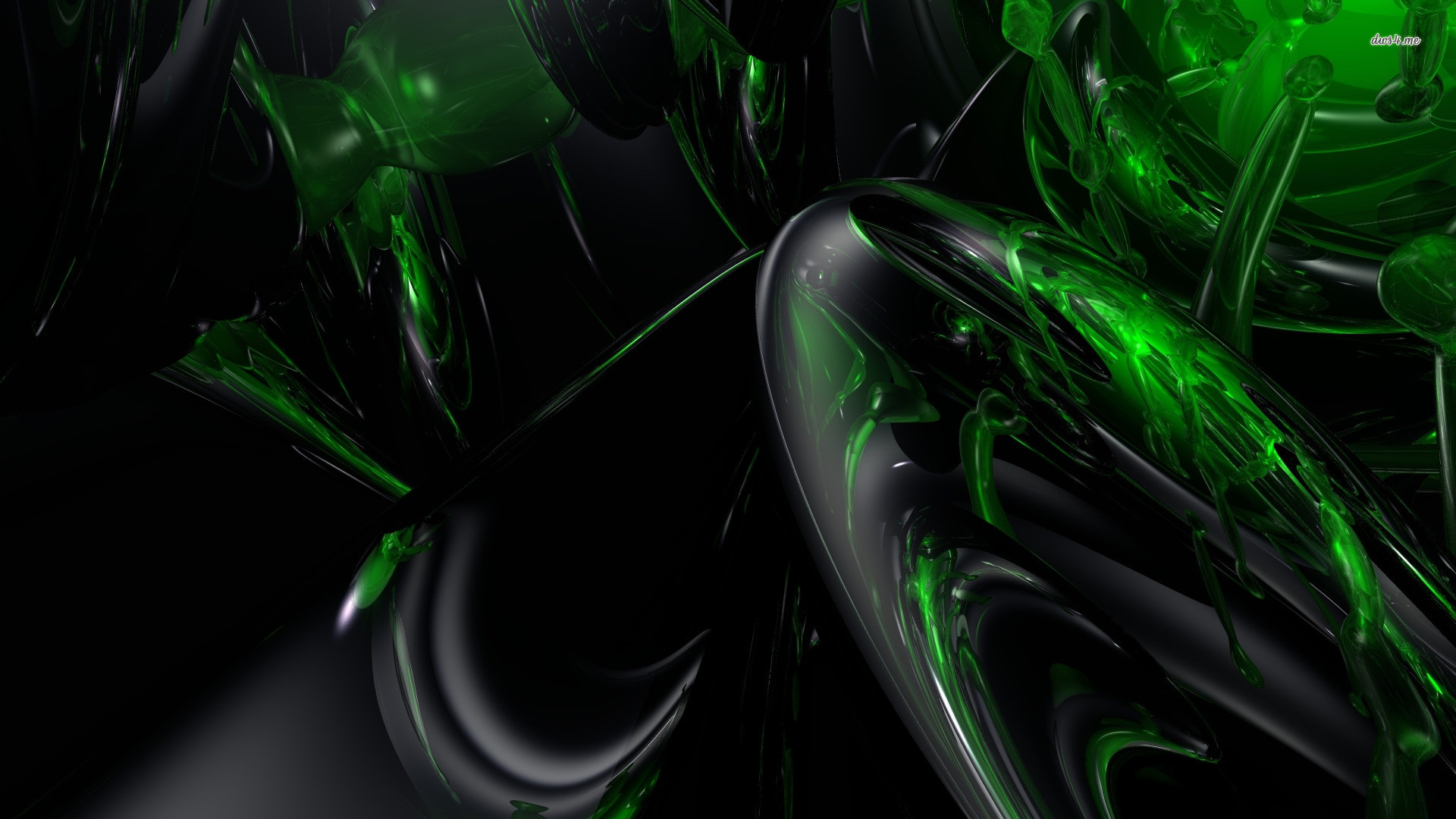 Black and Green Desktop Wallpapers (53+ images)