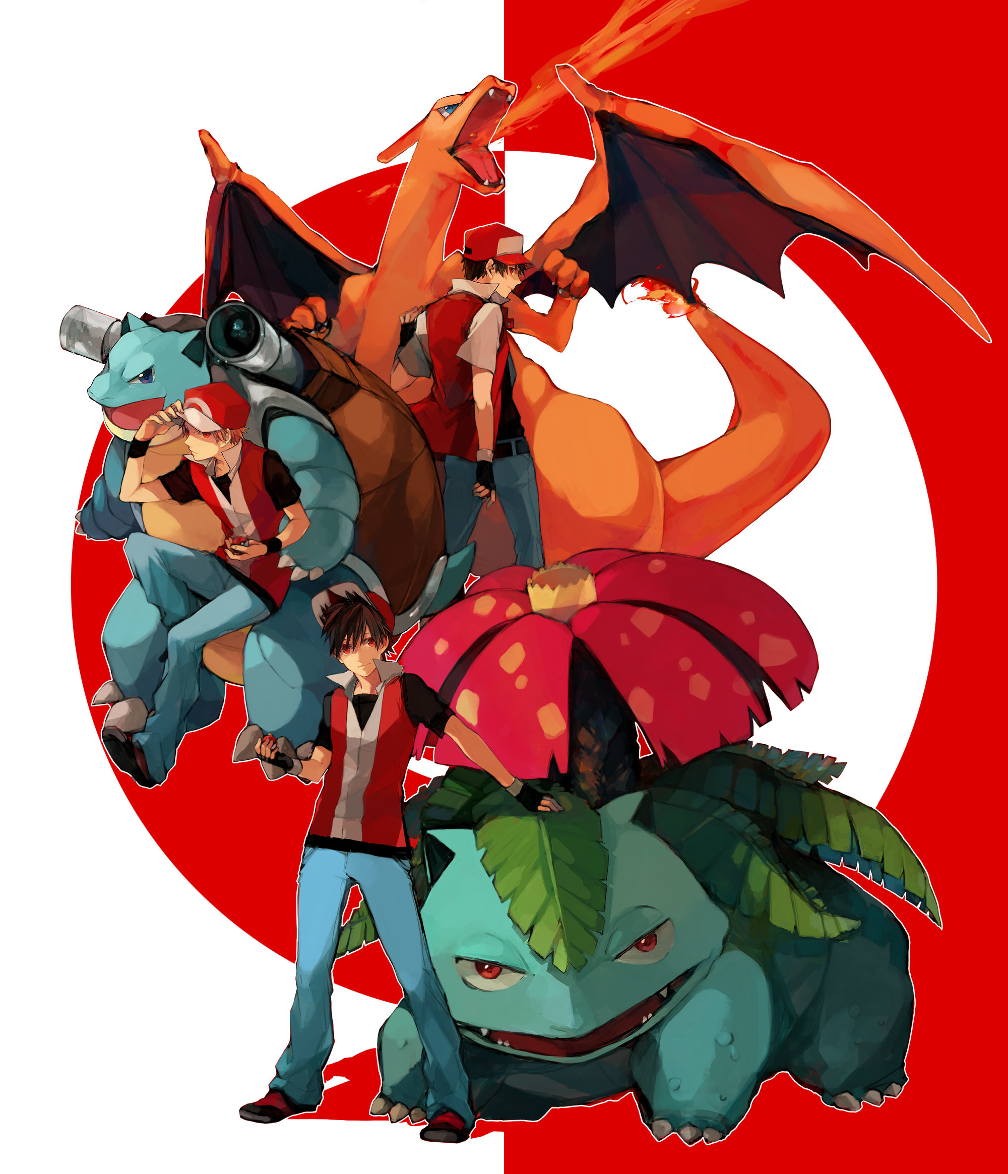 Pokemon Trainer Red Wallpaper (69+ images)