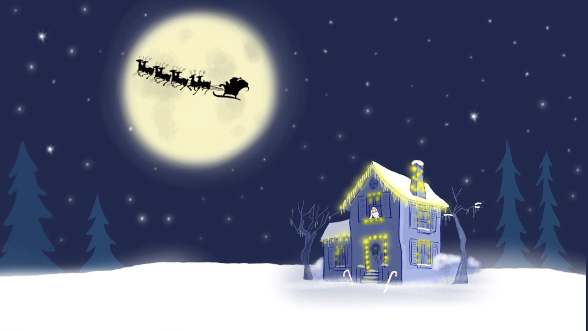 The Night Before Christmas Wallpaper (69+ images)