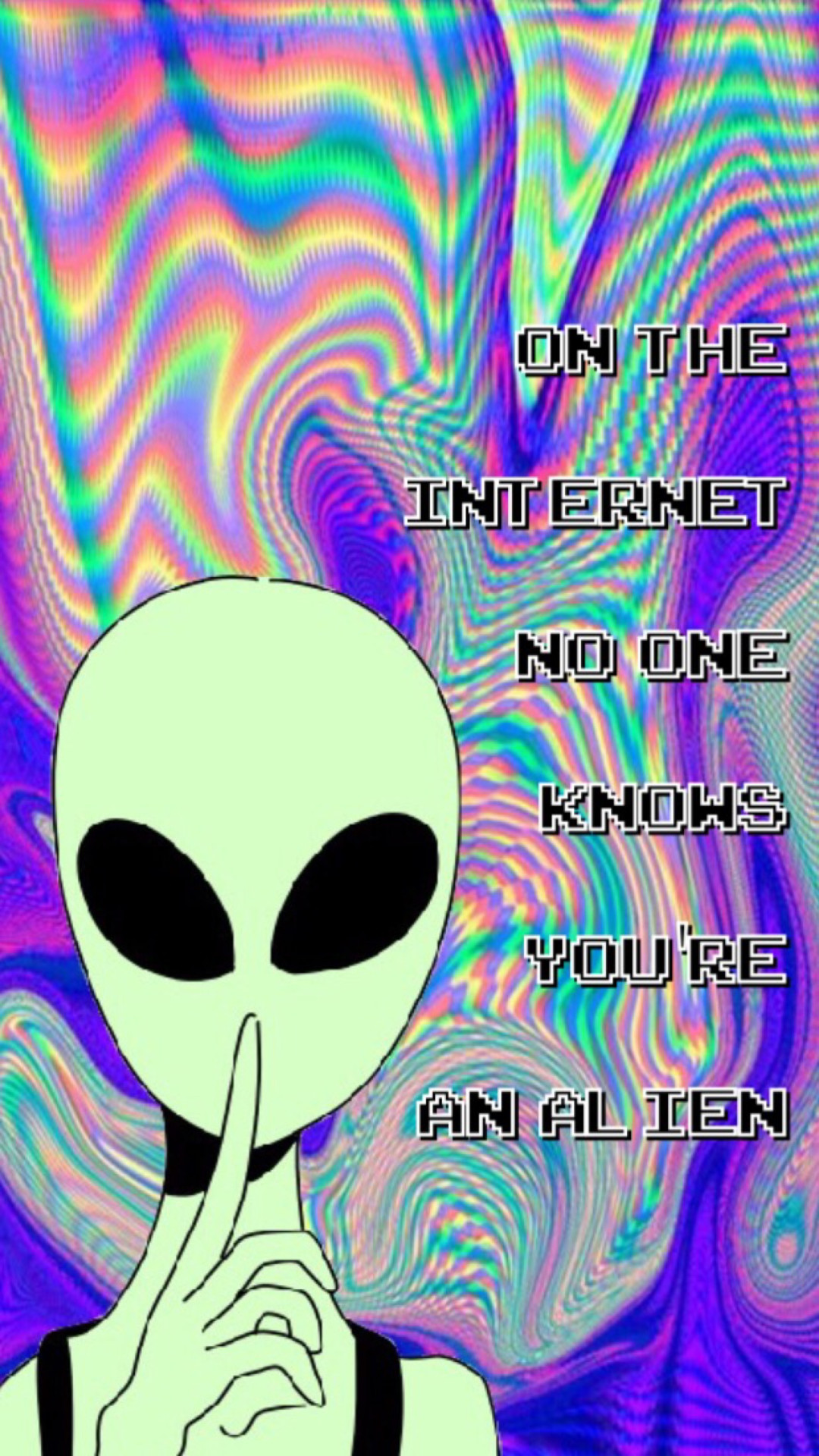 Trippy Alien Wallpaper (54+ images)