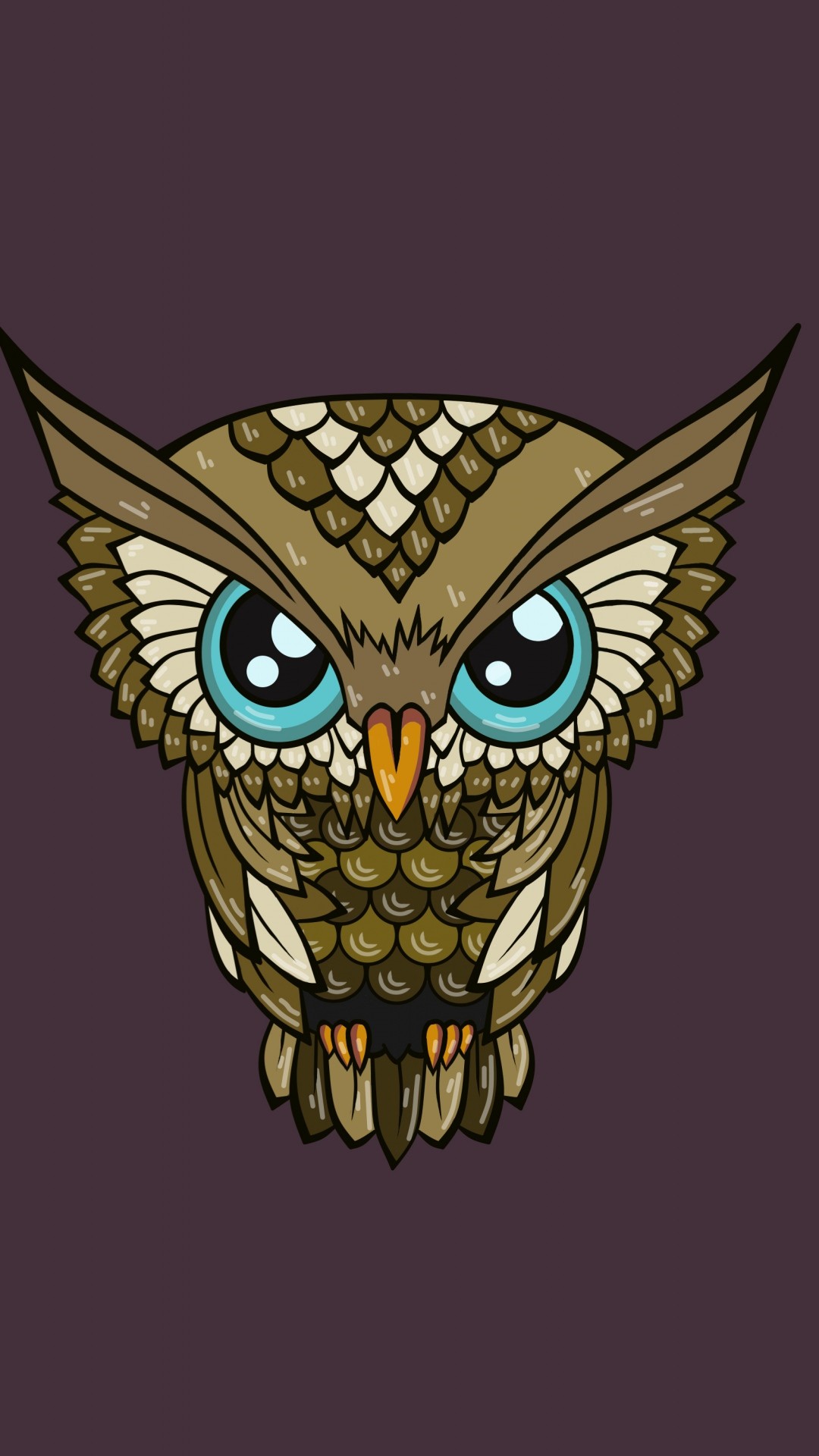 Cute Cartoon Owl Wallpaper (54+ images)