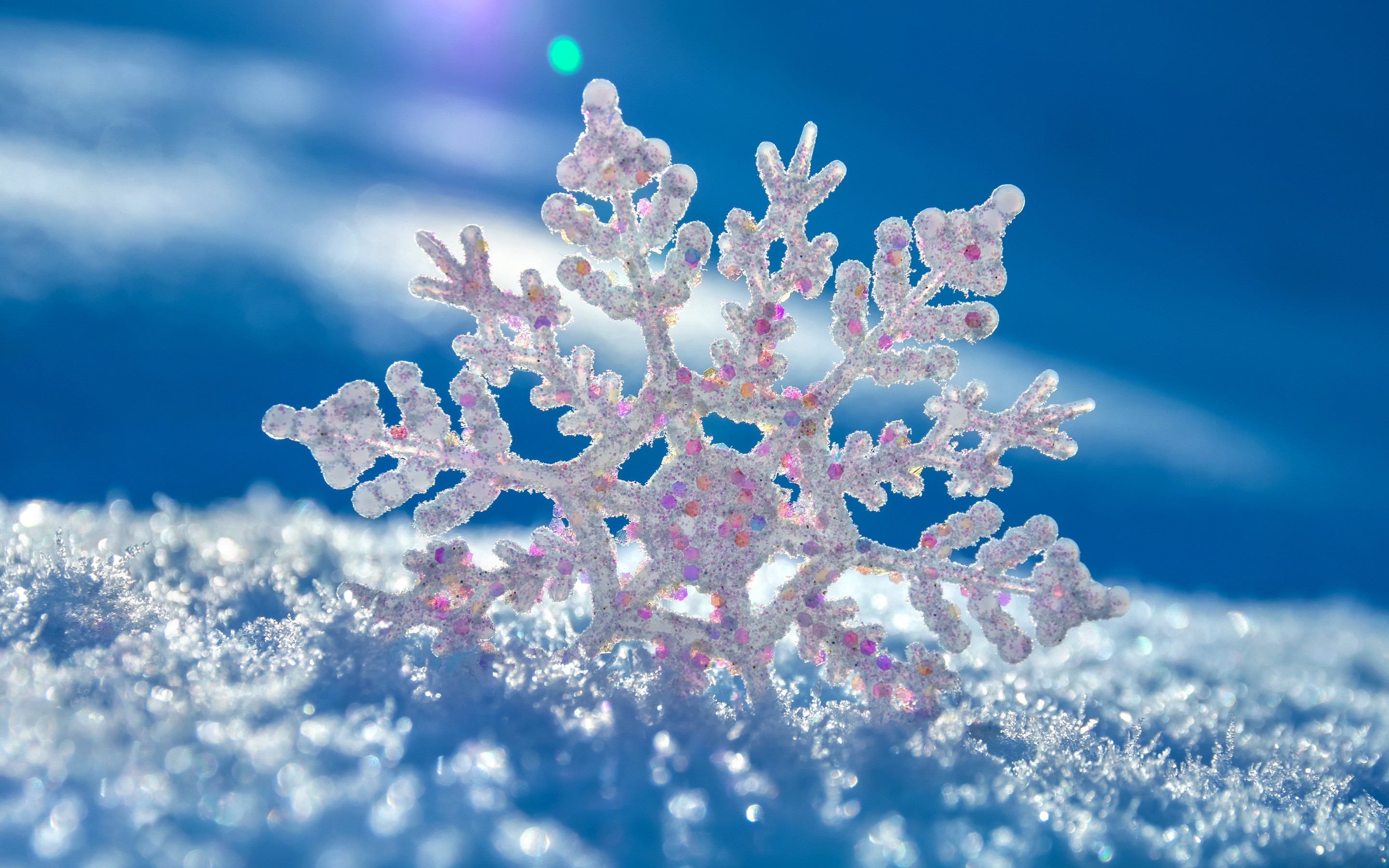 Winter Snowflakes Wallpaper (42+ images)