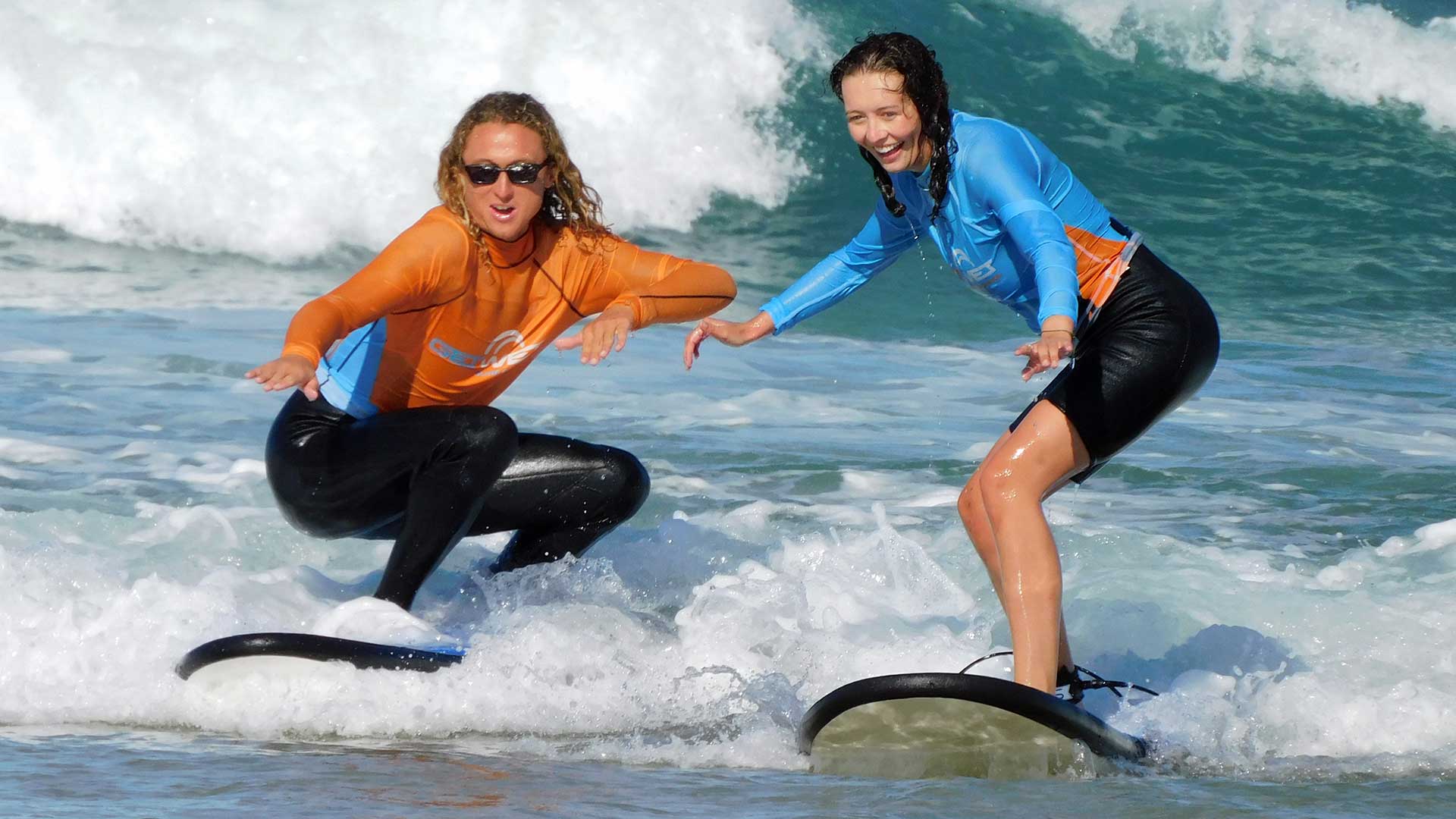 Private Surfing Lessons Get Wet Surf School