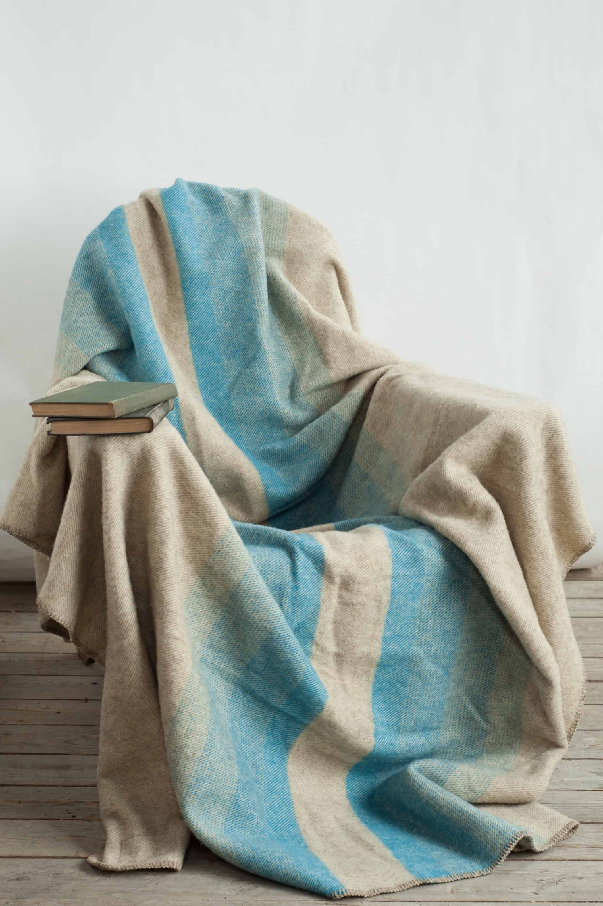 Get Wool Maine Blankets and Yarns