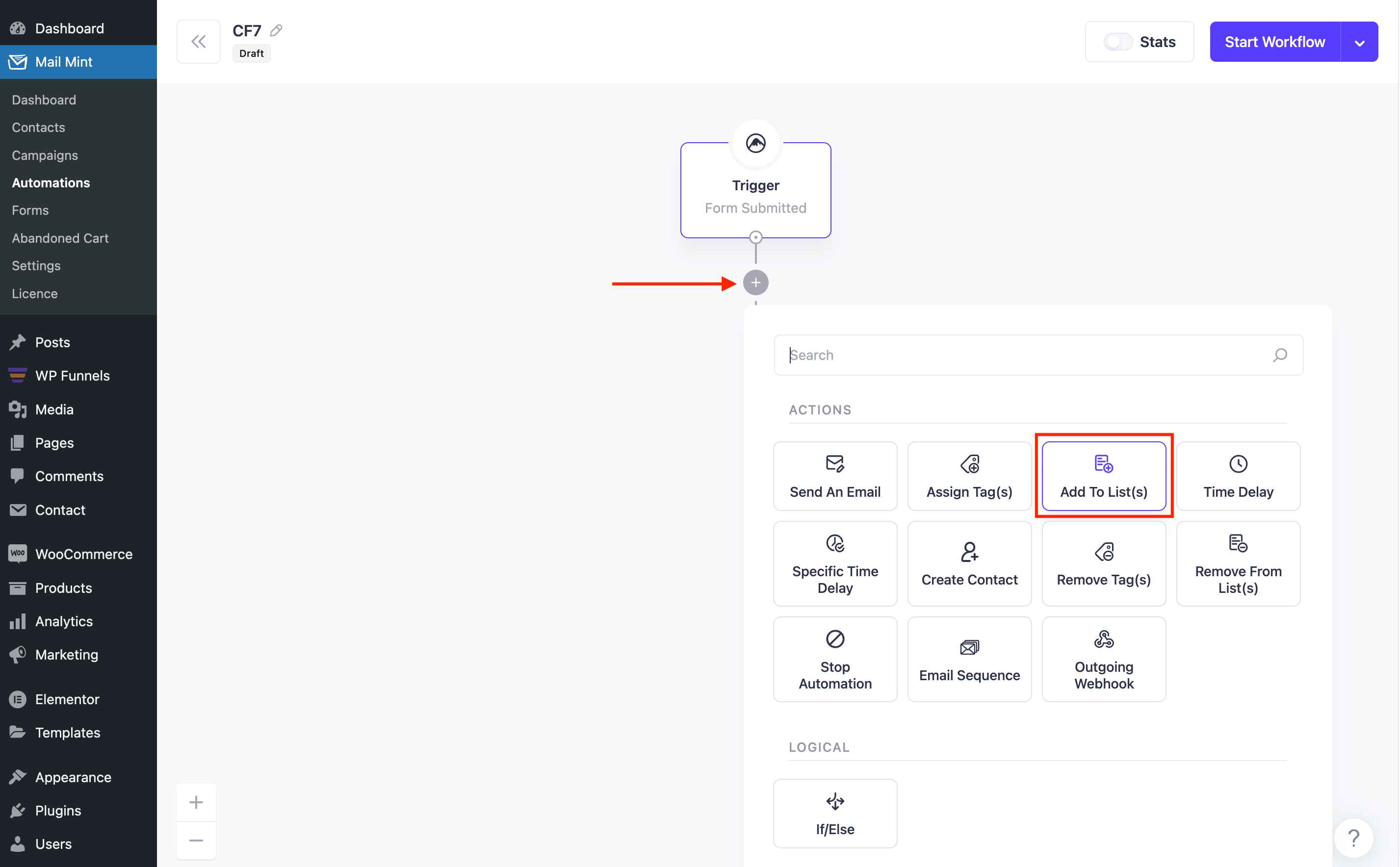How To Use Contact Form 7 And Mail Mint To Capture Leads WPFunnels