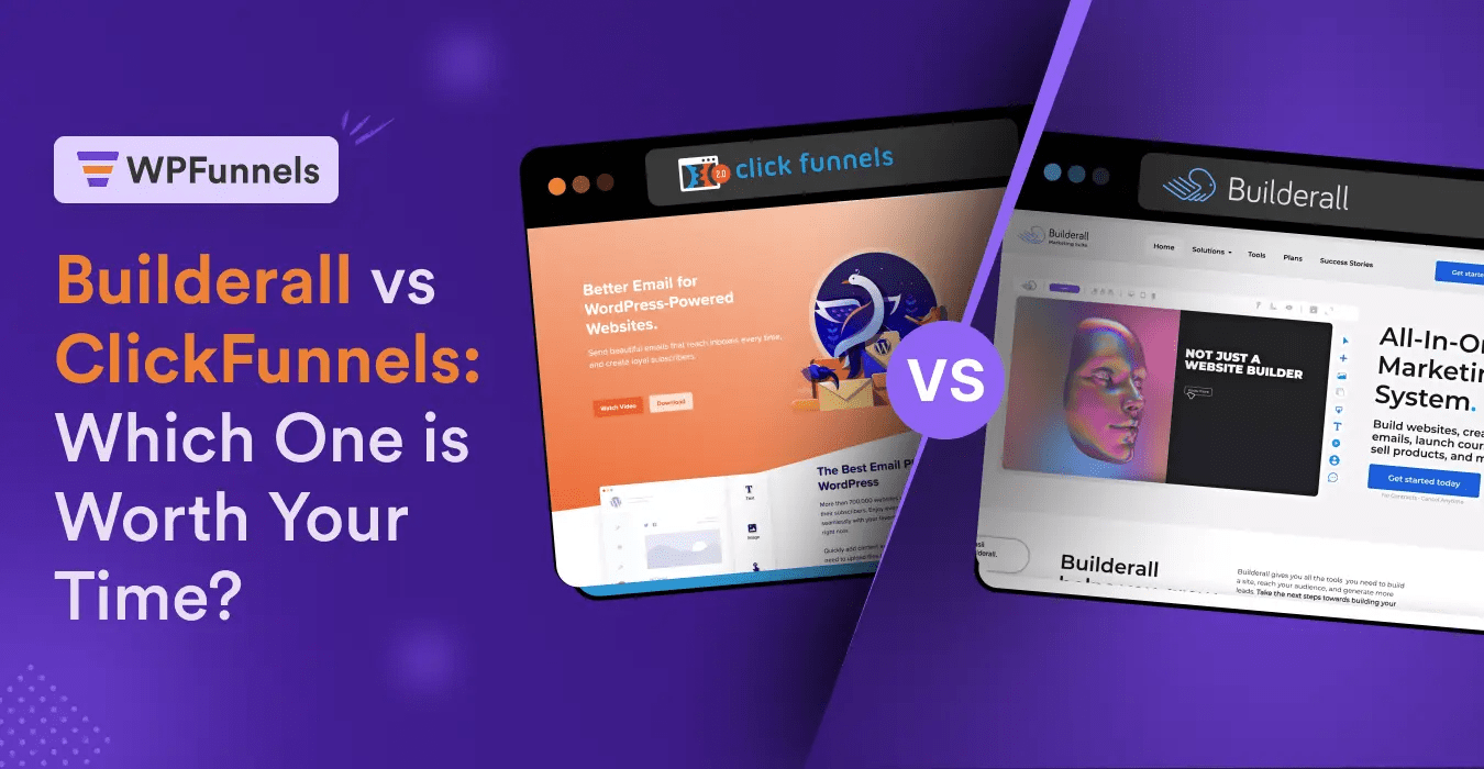 ClickFunnels vs Builderall Choose The Suitable One [2024]