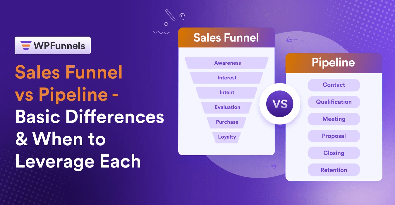 Sales Funnel vs Pipeline Differences & When to Leverage