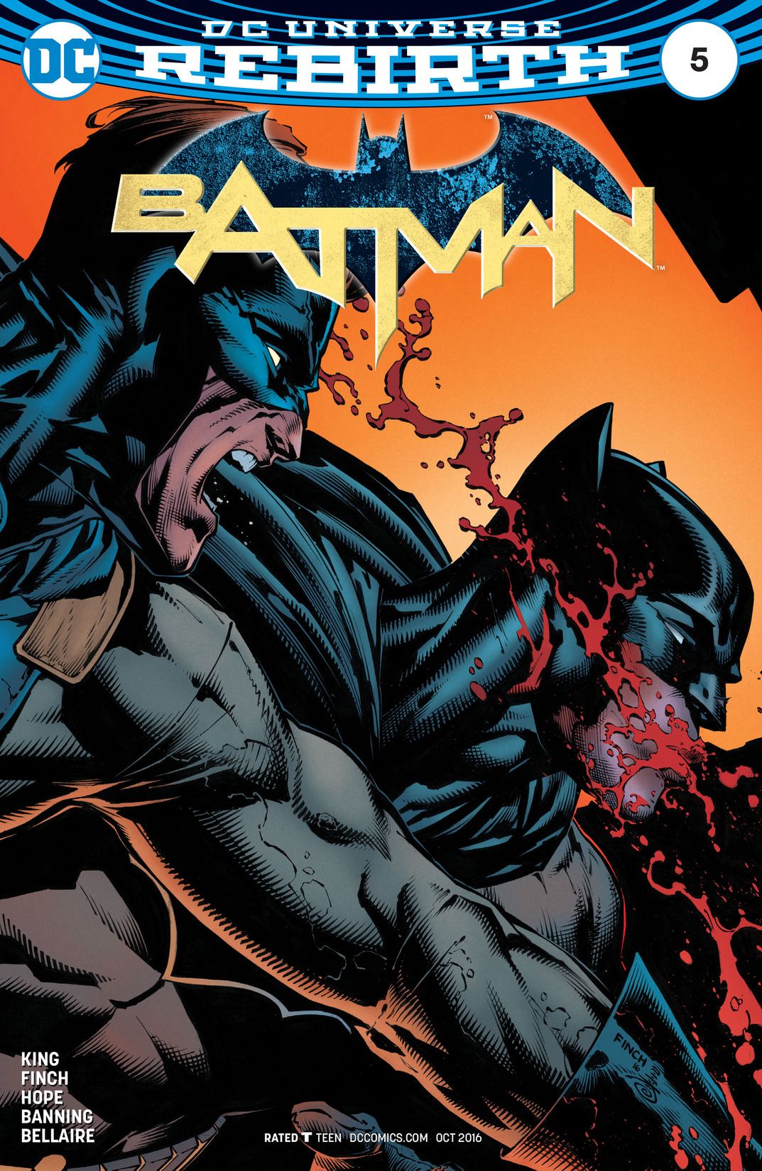 Batman Rebirth 5 review Get Your Comic On!
